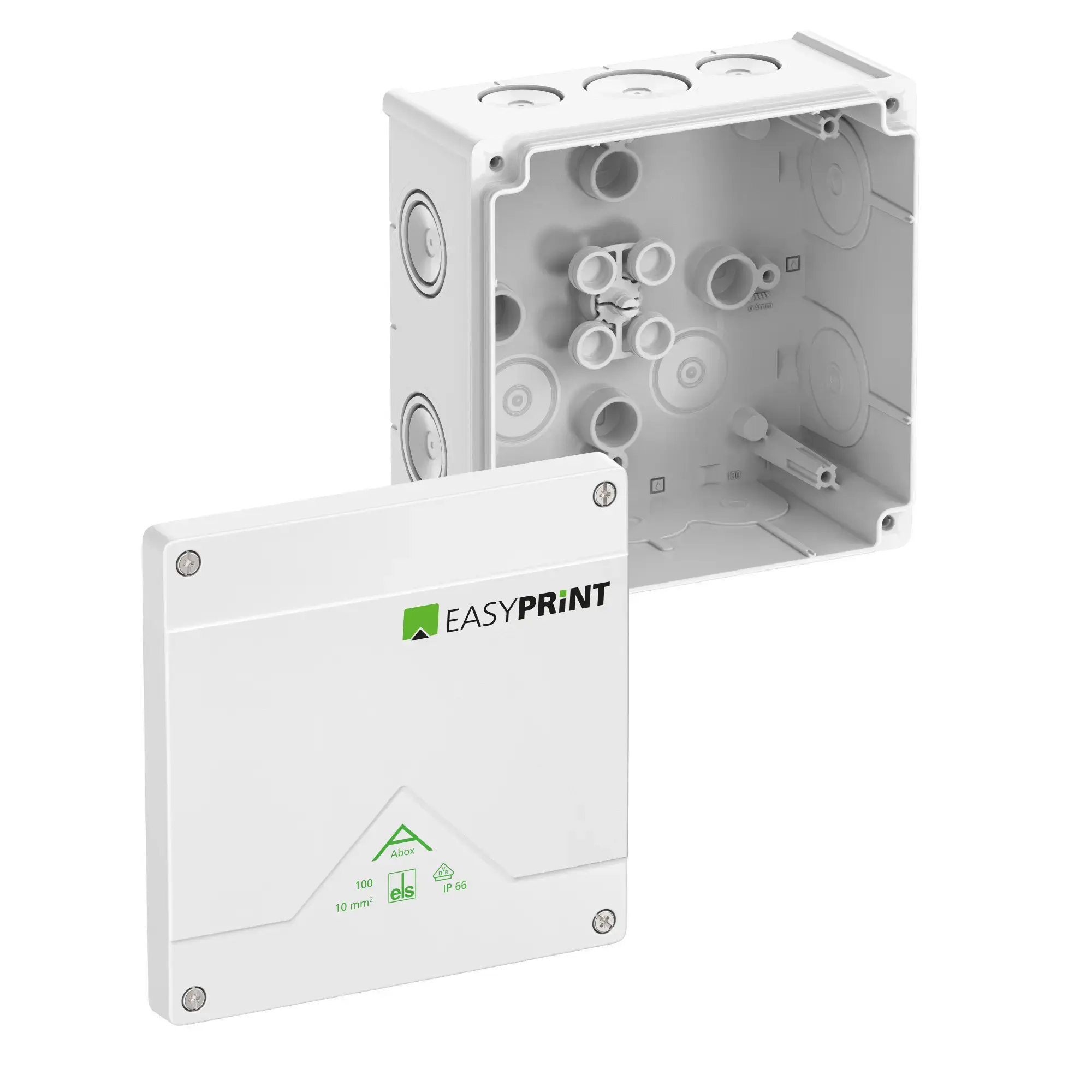 Spelsberg 810100EP Junction box, Type of protection IP66, max. 10², Impact strength IK07, Protection class II, Ui 1000V AC, Ui 1000V DC, DLG, VDE, Halogen free (img_001) Spelsberg 810100EP Junction box, Type of protection IP66, max. 10², Impact strength IK07, Protection class II, Ui 1000V AC, Ui 1000V DC, DLG, VDE, Halogen free (img_001)