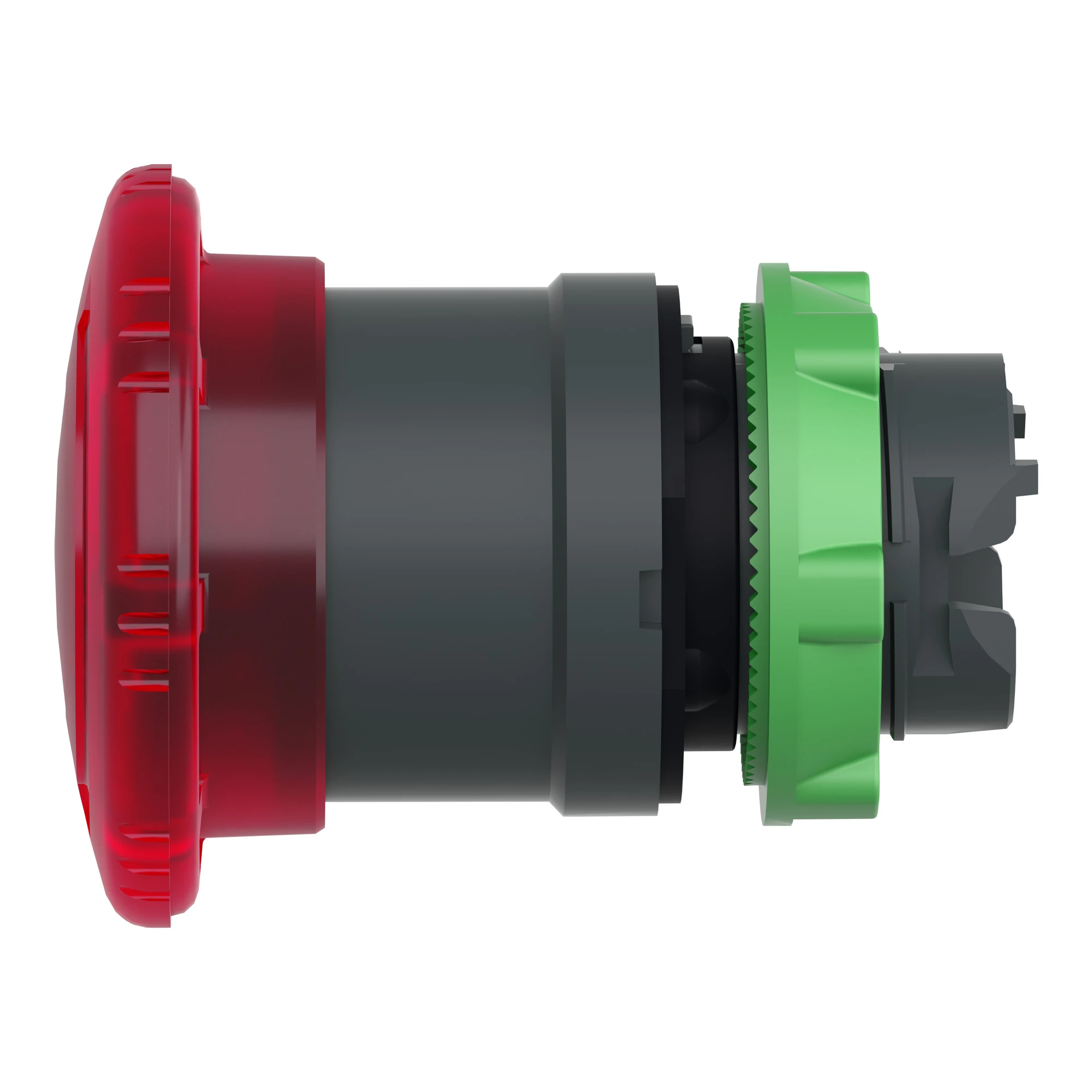 Schneider Electric ZB5AW743 Mushroom Push Button, Front Element, Harmony XB5, Plastic, 22mm, Illuminated, Red, Twist Release, for Universal LED (img_005)