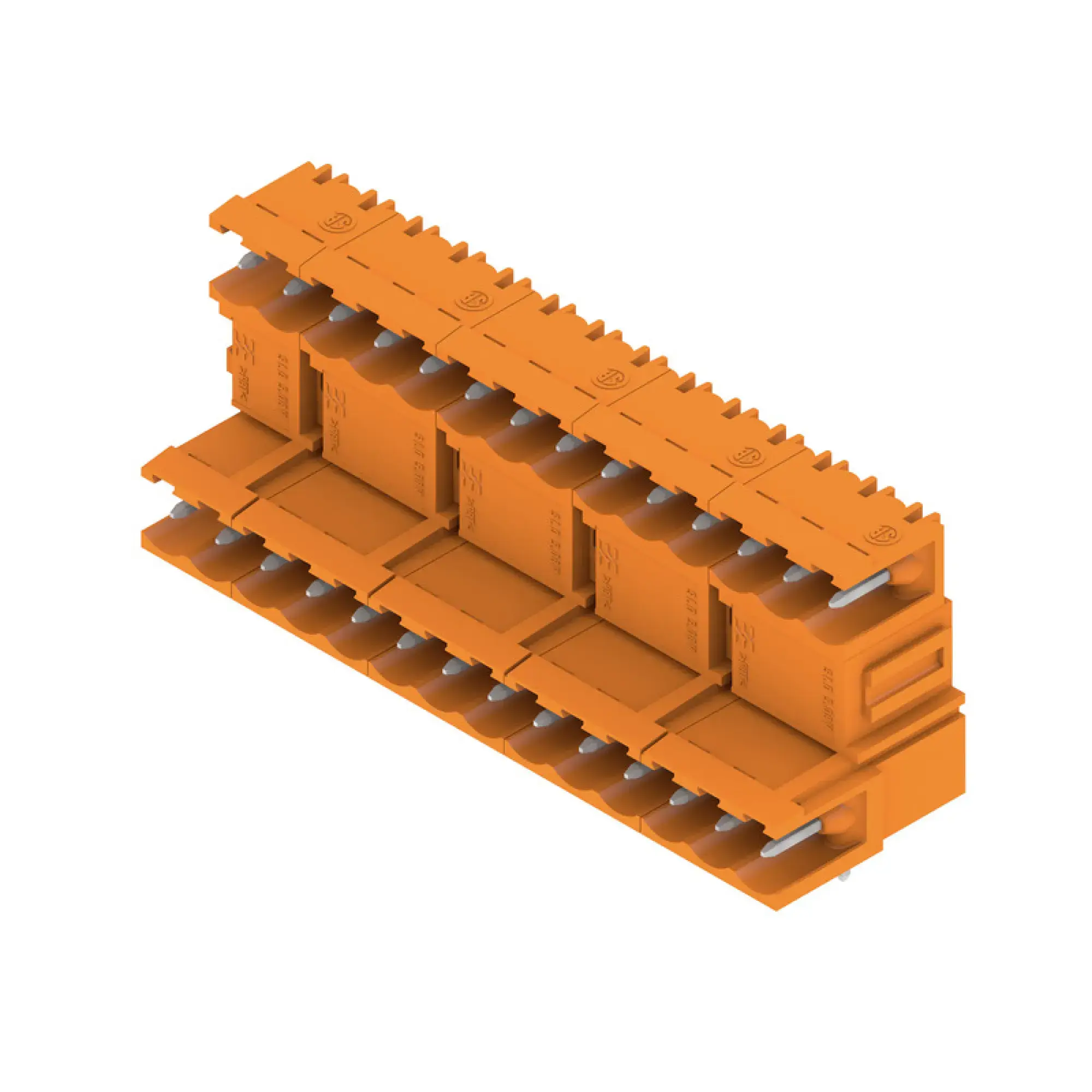 Weidmüller 1725290000 PCB connector (board connection), 250 V, 17 A, Pitch in mm: 5.08, Number of poles: 28, THT solder connection, Box (img_001)