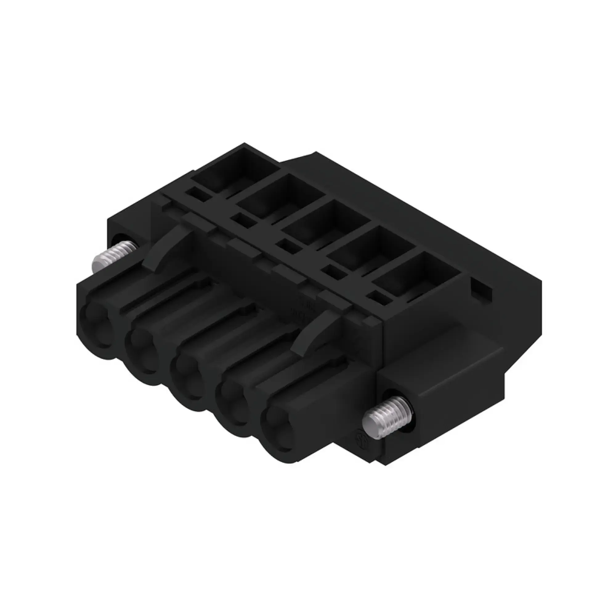 Weidmüller 1950070000 PCB connector (wire connection), 320 V, 23 A, Pitch in mm: 5.08, 4 mm², Number of poles: 5, Clamping yoke connection, Box (img_001)