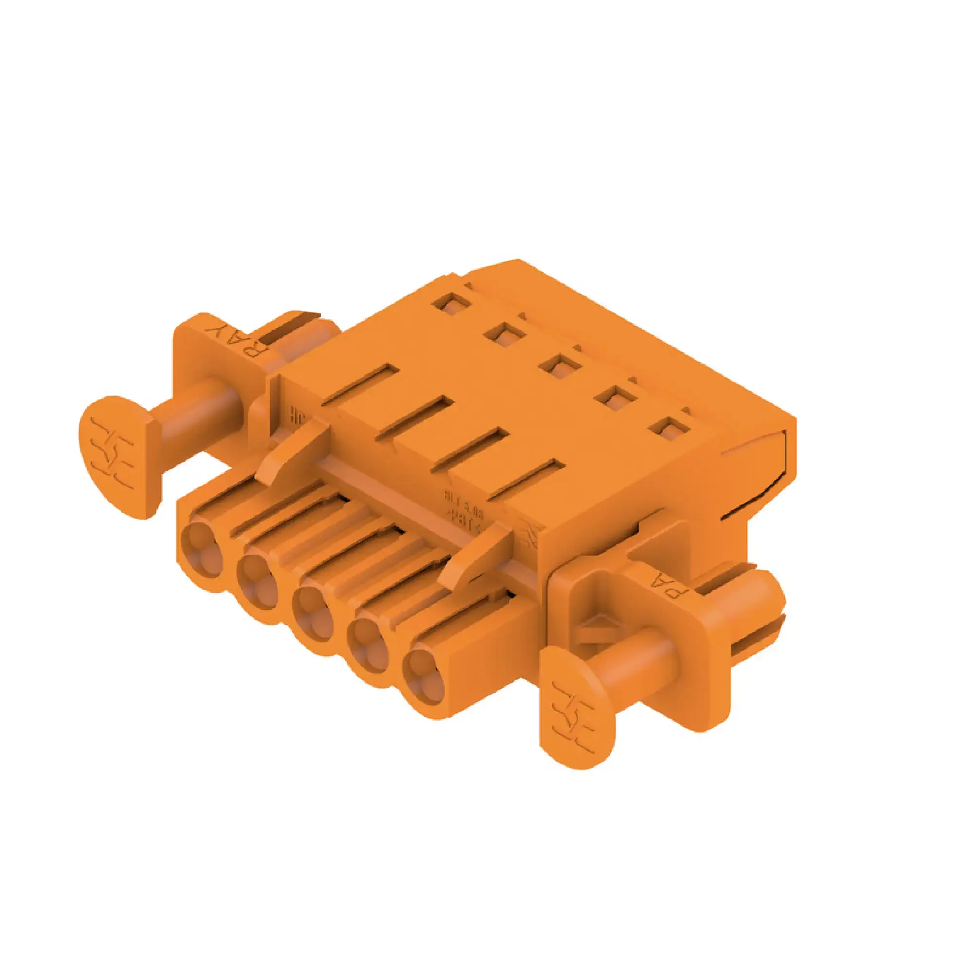Weidmüller 1353170000 PCB connector (wire connection), 320 V, 27 A, Pitch in mm: 5.08, 2.5 mm², Number of poles: 5, TOP connection, Box (img_001)