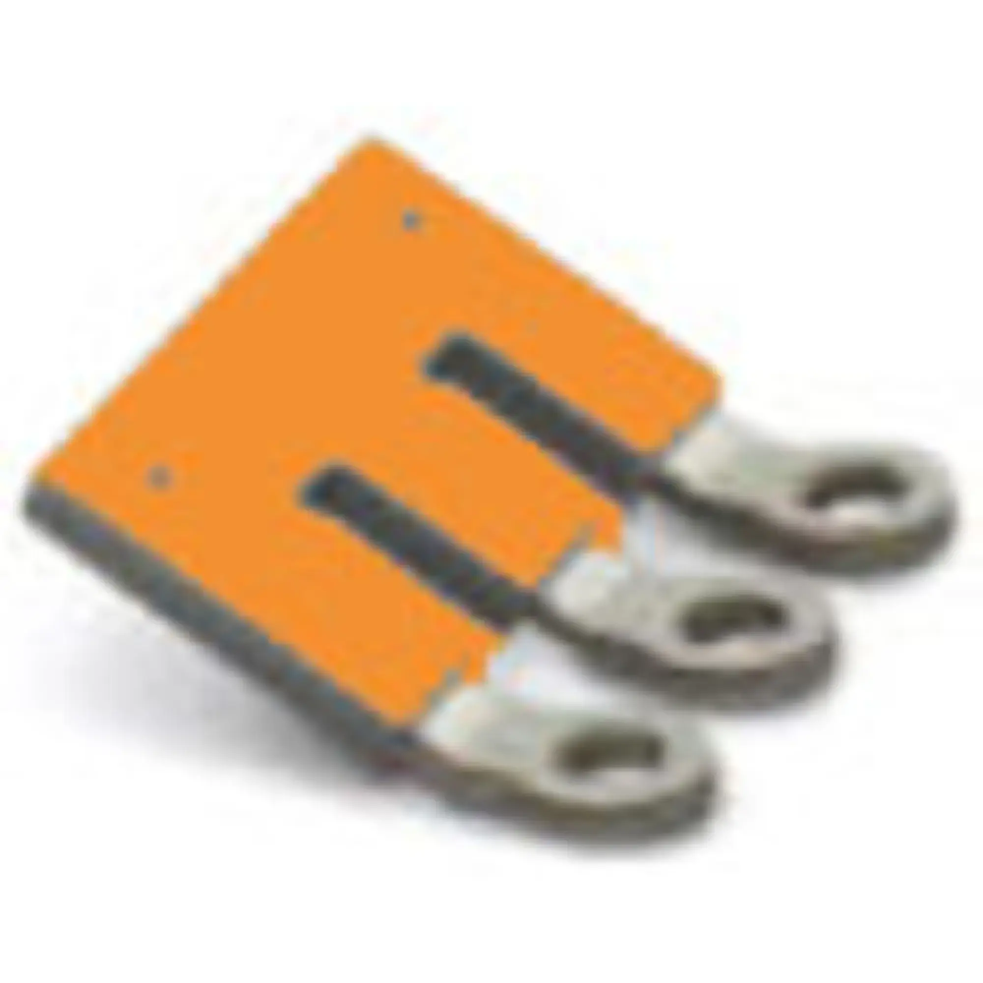 Weidmüller 2550740000 Cross-connector (terminal), when screwed in, orange, 41 A, Number of poles: 3, Pitch in mm: 11.10, Insulated: Yes, Width: 29.3 mm (img_001)