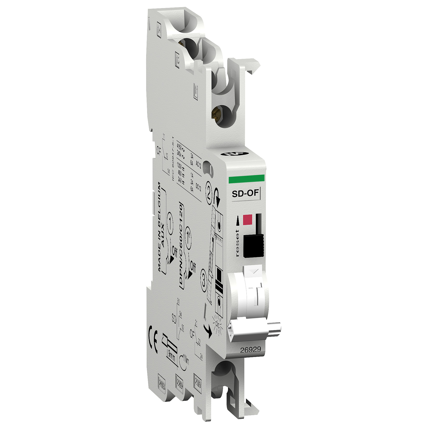 Schneider Electric Multi 9 OEM Fault Indicator/Auxiliary Switch OF+SD/OF 2 changers 240VAC 130VDC Schneider Electric Multi 9 OEM Fault Indicator/Auxiliary Switch OF+SD/OF 2 changers 240VAC 130VDC