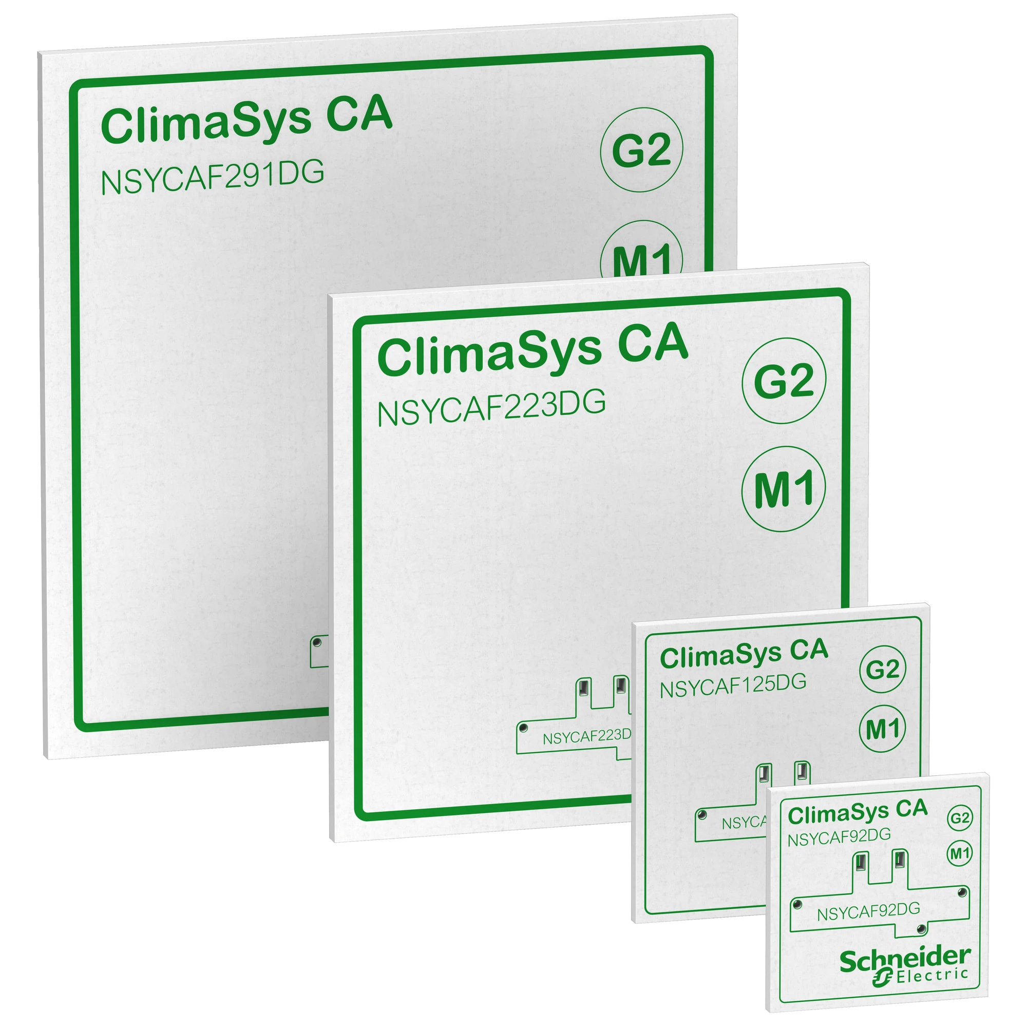 Schneider Electric NSYCAF291DG ClimaSys Smart Ventilation - SmartFilter, G2, 291x291mm (img_001)