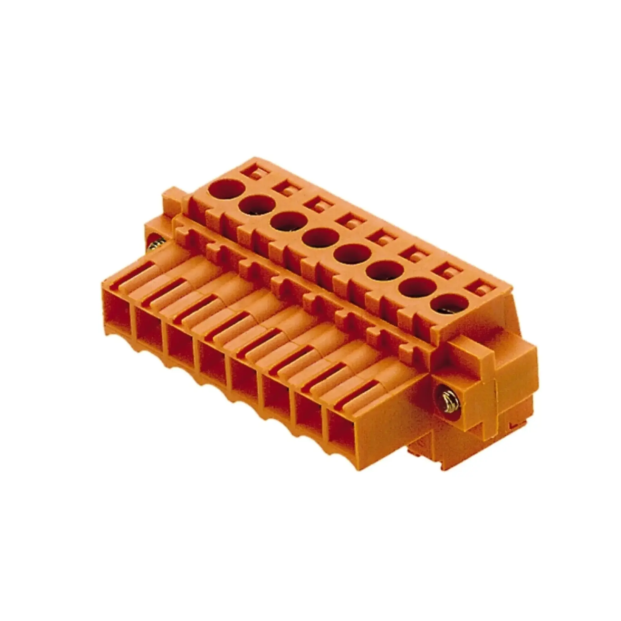 Weidmüller 1606700000 PCB connector (wire connection), 160 V, 17 A, Pitch in mm: 3.50, 1.5 mm², Number of poles: 8, Clamping yoke connection, Box (img_001)