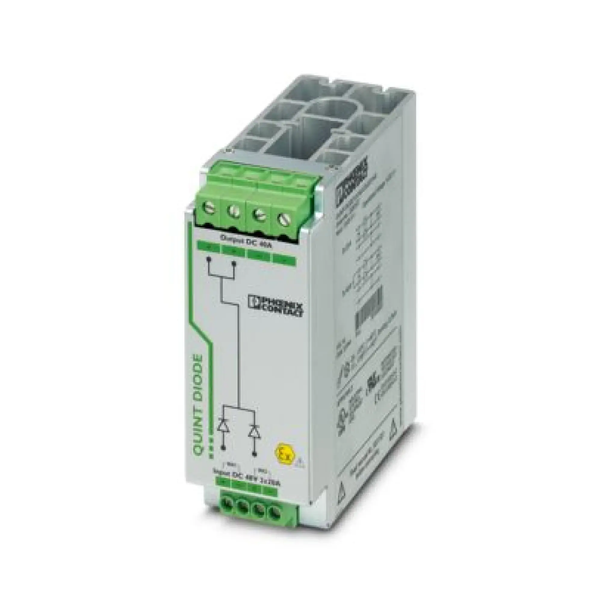 Phoenix Contact 2320160 Redundancy module QUINT-DIODE/48DC/2X20/1X40 (img_001)