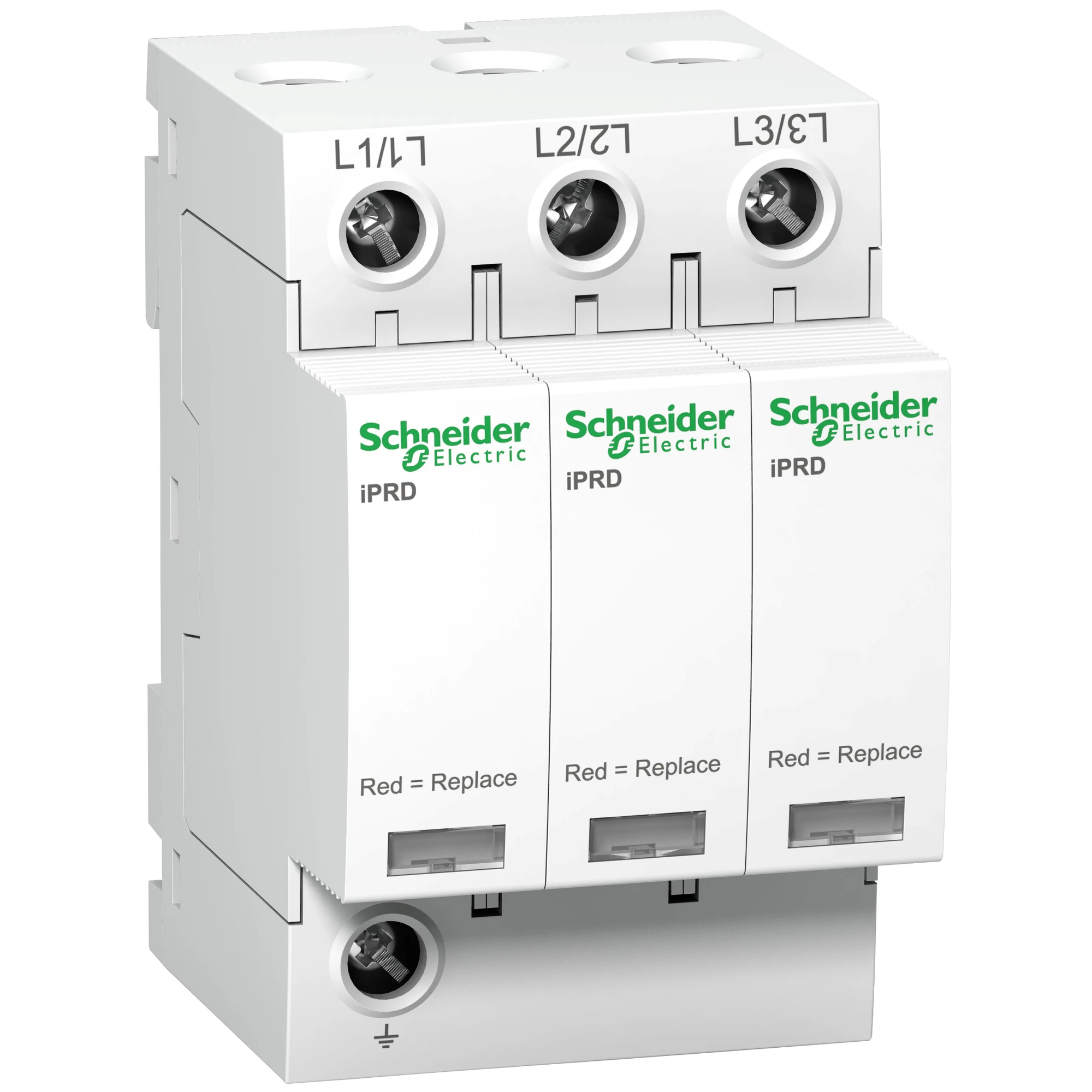 Schneider Electric A9L08300 Surge Arrester iPRD8, Type 3, Pluggable Protection Modules, 3P, Imax 8kA (img_001) Schneider Electric A9L08300 Surge Arrester iPRD8, Type 3, Pluggable Protection Modules, 3P, Imax 8kA (img_001)