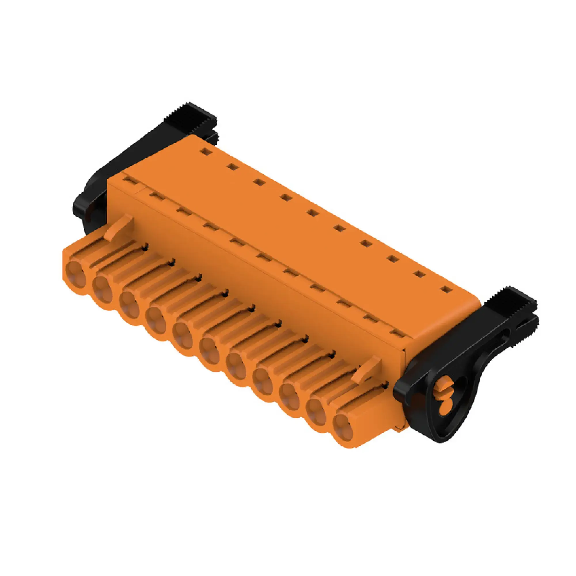 Weidmüller 1016440000 PCB connector (wire connection), 320 V, 23 A, Pitch in mm: 5.00, 3.31 mm², Number of poles: 11, PUSH IN with actuator, Box (img_001)