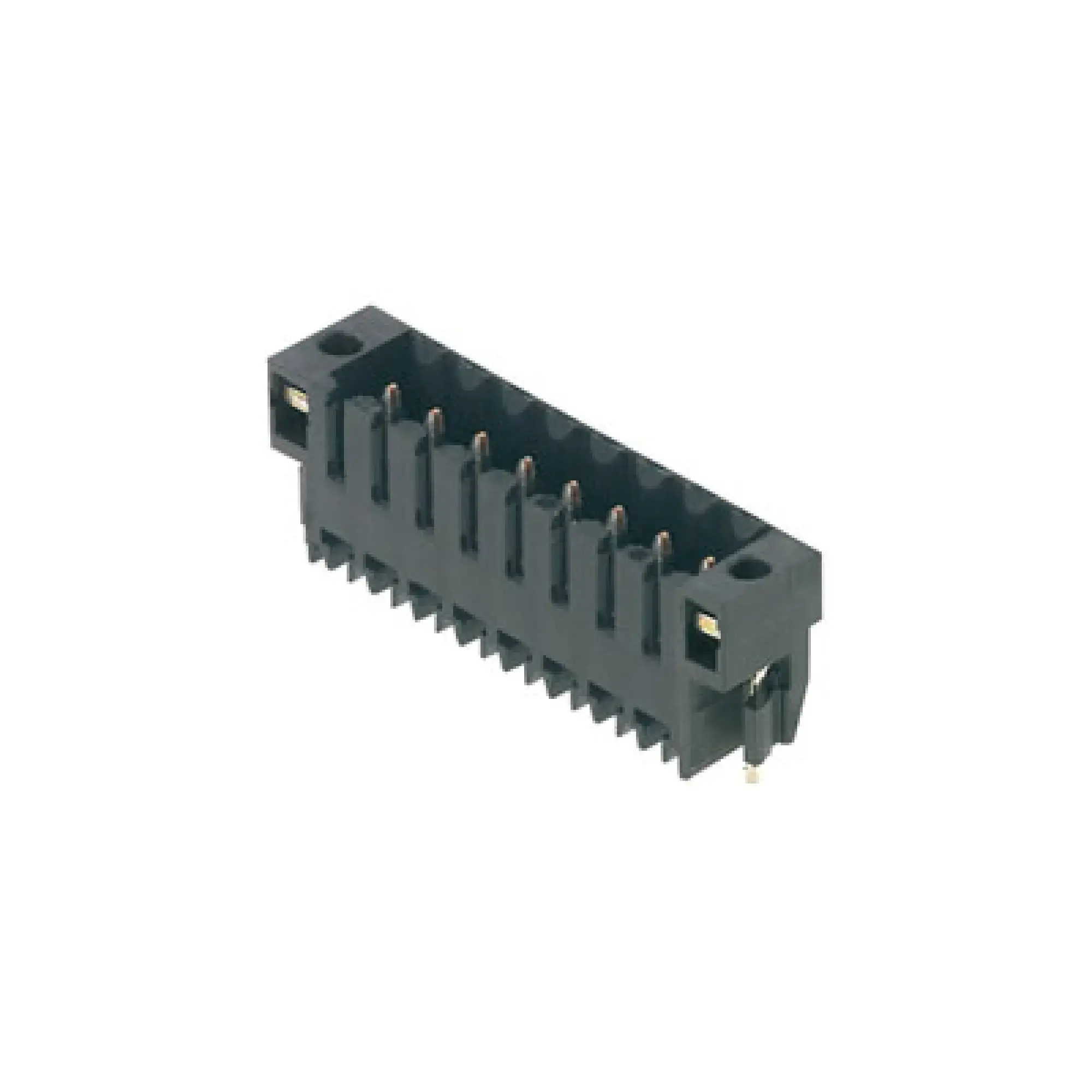 Weidmüller 1804760000 PCB connector (board connection), 160 V, 15 A, Pitch in mm: 3.50, Number of poles: 8, THT/THR solder connection, Box (img_001)