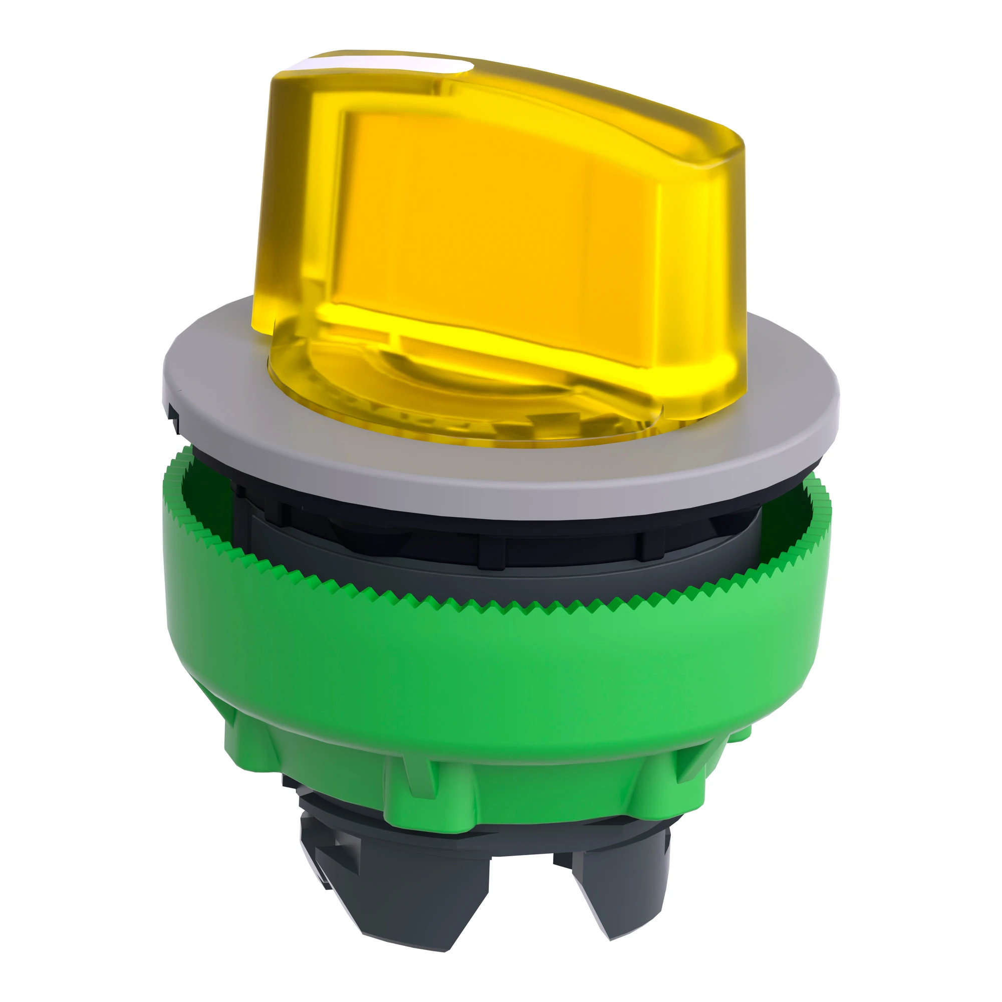 Schneider Electric ZB5FK1283C0 Illuminated selector switch, front element, Harmony XB5F, plastic, 30mm, yellow, for universal LED, 2 positions, latching (img_005) Schneider Electric ZB5FK1283C0 Illuminated selector switch, front element, Harmony XB5F, plastic, 30mm, yellow, for universal LED, 2 positions, latching (img_005)