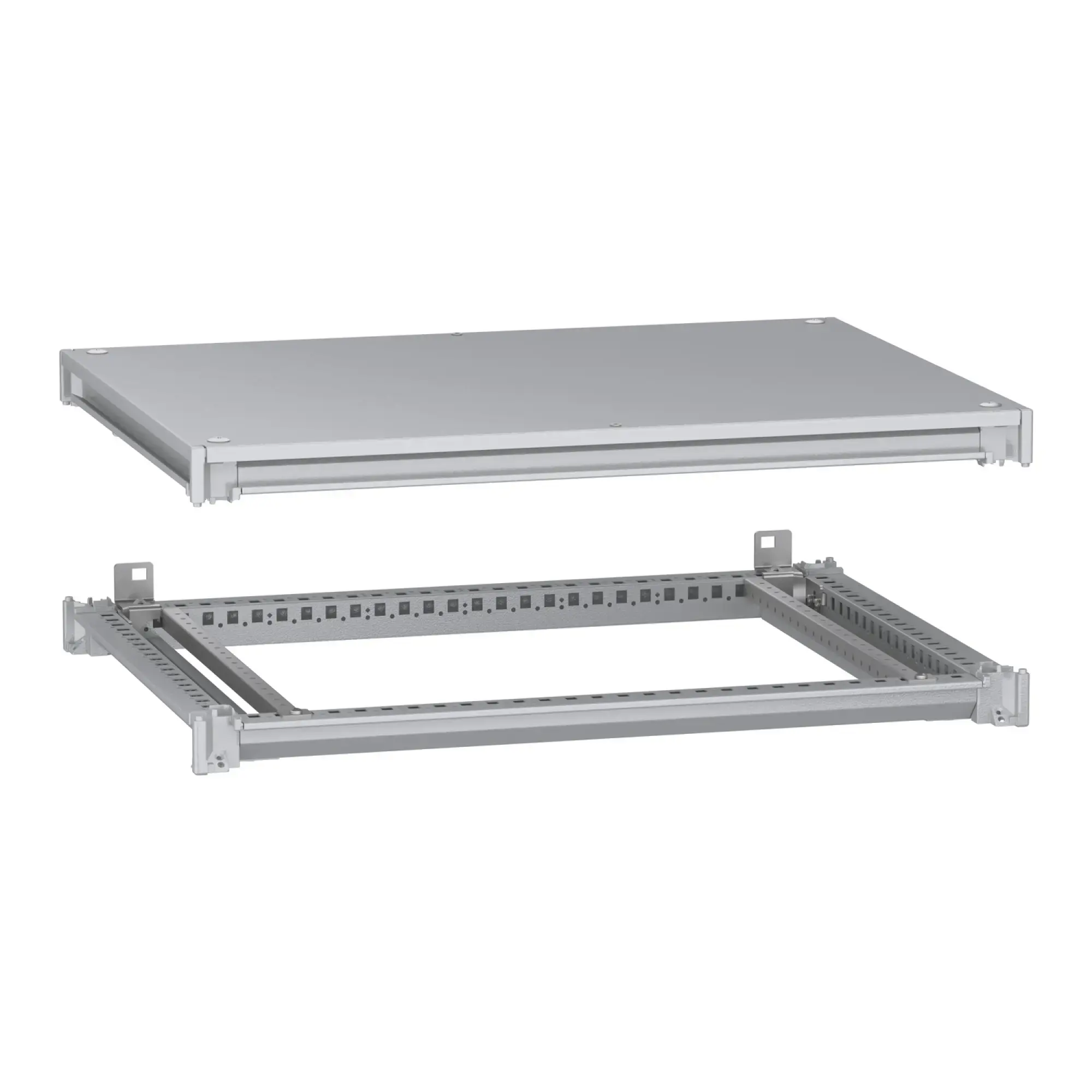 Schneider Electric NSYSFNC86 Lower and upper frame, PanelSeT SFN, for electrical enclosures W 800 x D 600 mm, including roof (img_003)