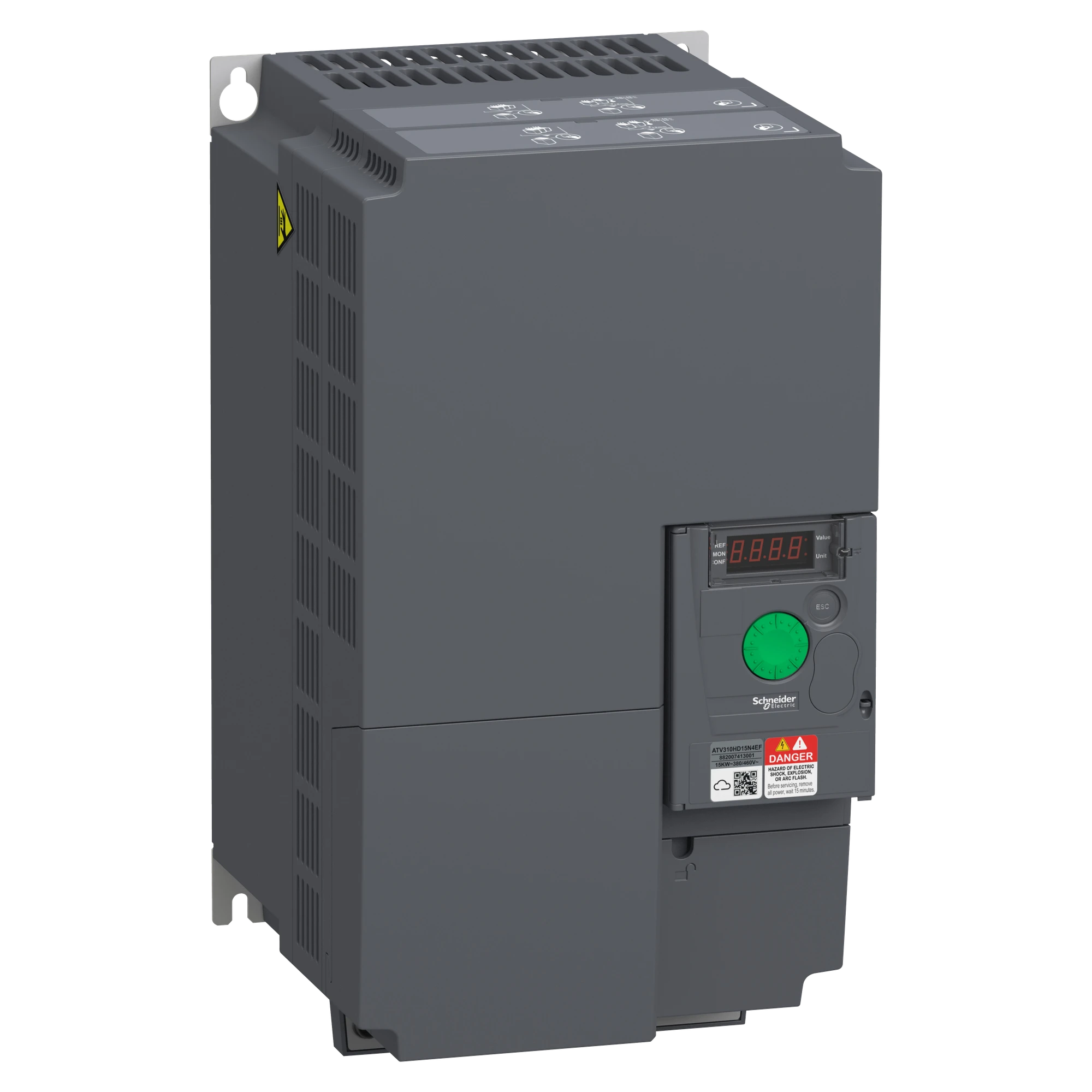 Schneider Electric ATV310HD15N4EF Frequenzumrichter, Easy Altivar 310, 15kW, 380-460V AC, 3-phasig, mit Filter (img_001) Schneider Electric ATV310HD15N4EF Frequenzumrichter, Easy Altivar 310, 15kW, 380-460V AC, 3-phasig, mit Filter (img_001)