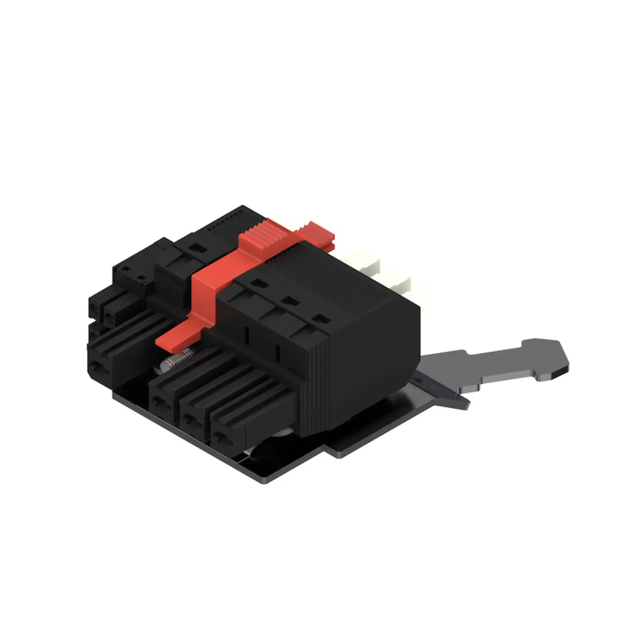 Weidmüller 2669620000 Hybrid connector (wire connection), 7.62 mm, Number of poles: 4, PUSH IN with actuator (img_001)