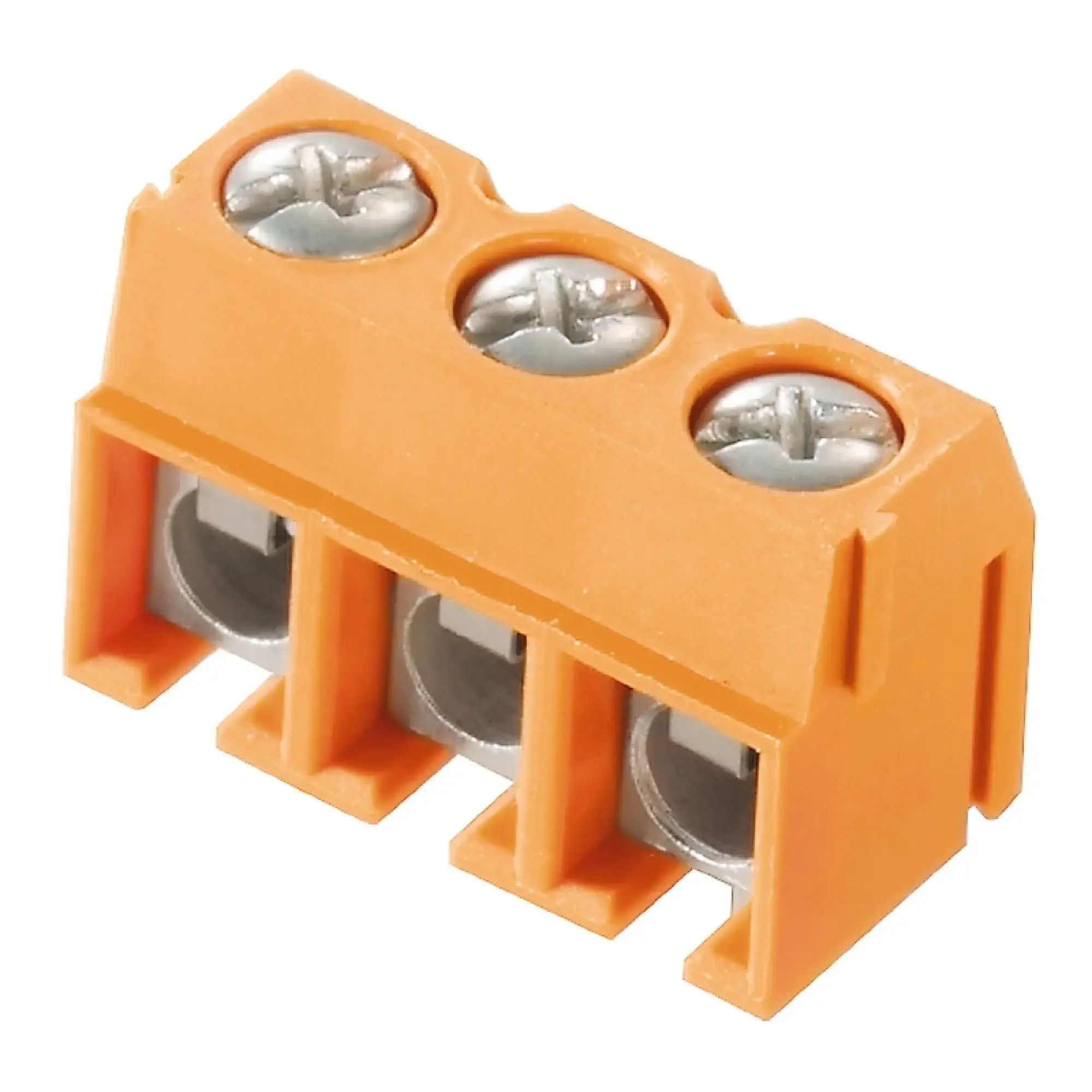 Weidmüller 1884330000 PCB terminal, 250 V, 24 A, Pitch in mm: 5.08, 2.5 mm², Number of poles: 3, Pressure clamp connection, THT solder connection, 90°, Box (img_001)