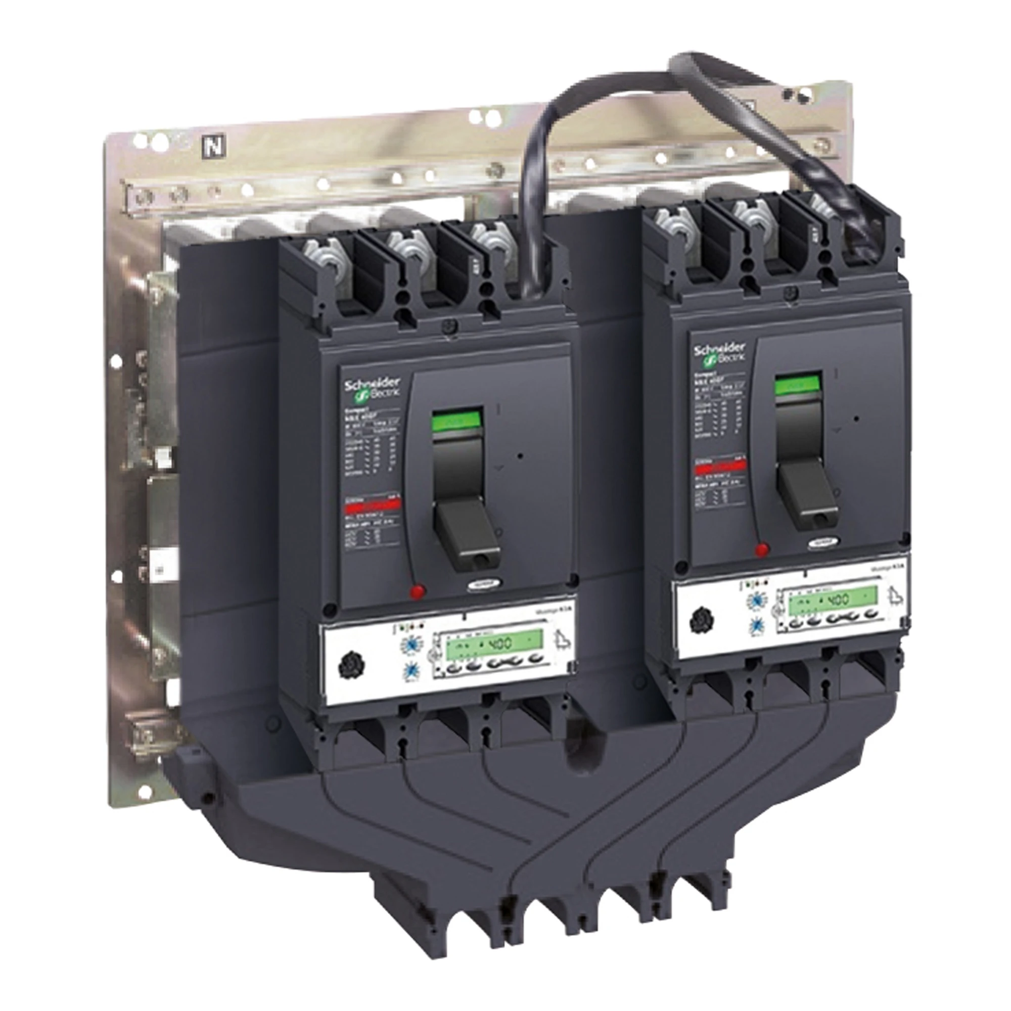 Schneider Electric LV432621 Mechanical Interlocking with Rotary Drives for NSX400/630 Circuit Breakers (img_001) Schneider Electric LV432621 Mechanical Interlocking with Rotary Drives for NSX400/630 Circuit Breakers (img_001)