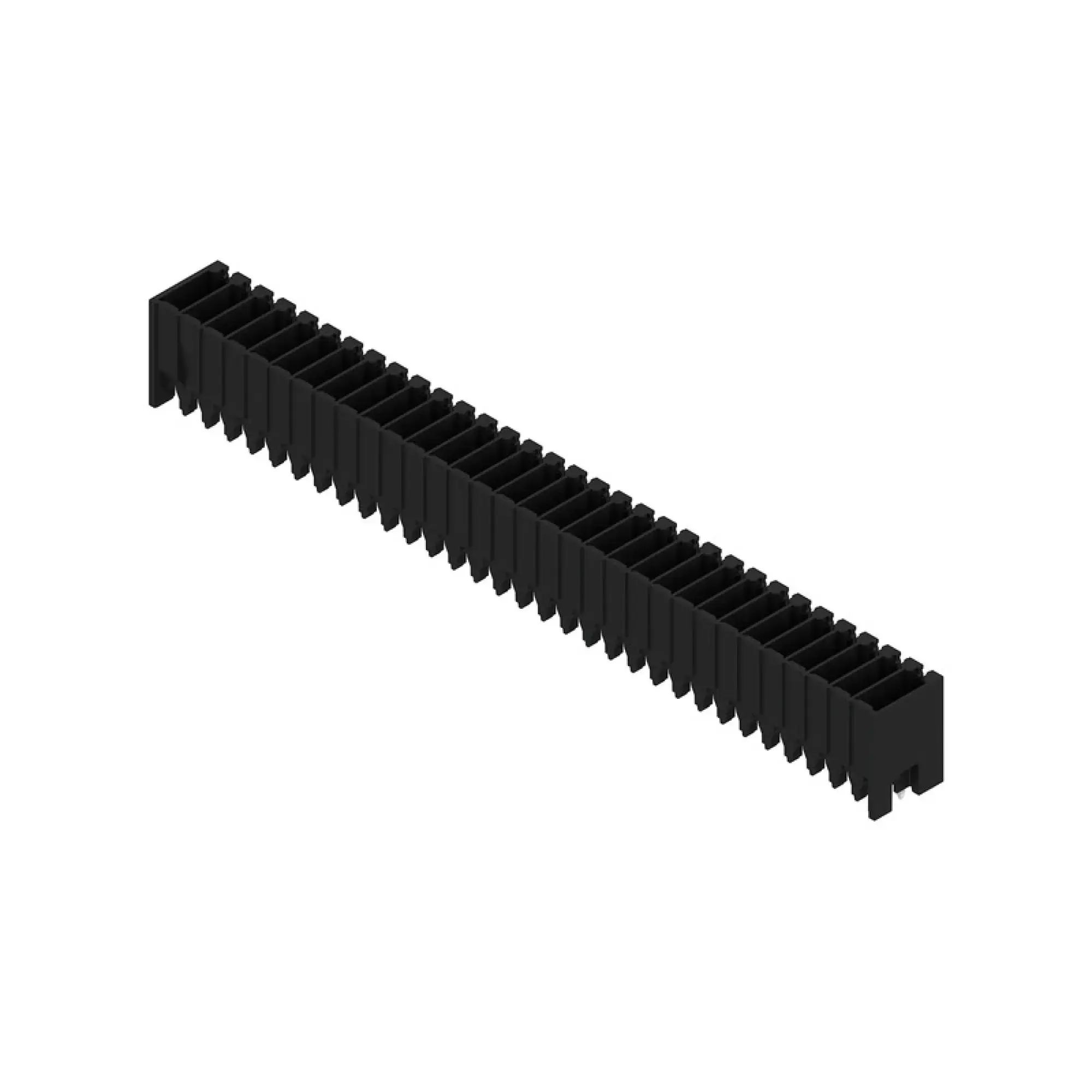 Weidmüller 1290560000 PCB connector (board connection), 160 V, 13.4 A, Pitch in mm: 3.50, Number of poles: 32, THT/THR solder connection, Box (img_001)