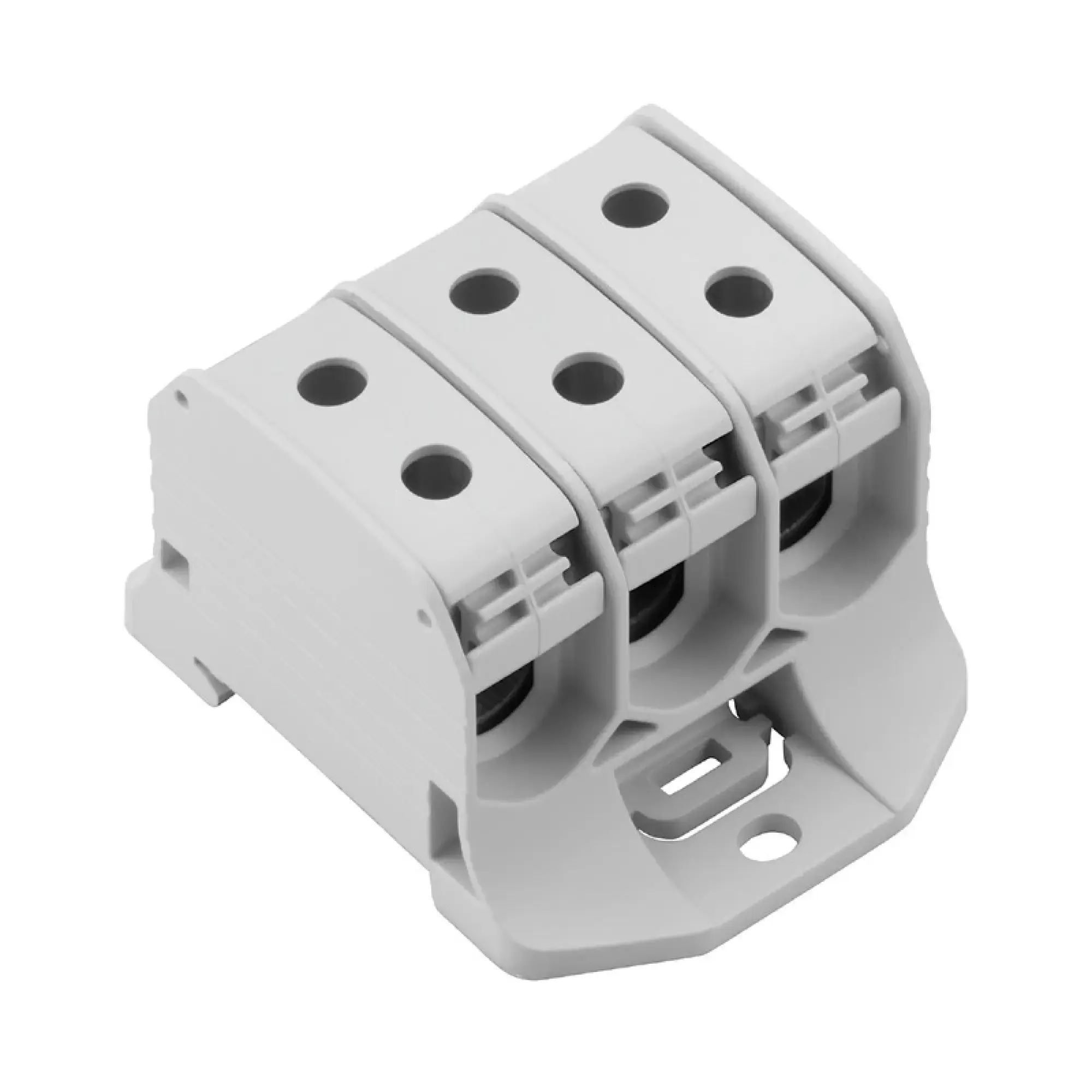 Weidmüller 2502620000 Potential distributor terminal, Screw connection, Light Grey, 50 mm², 150 A, 1000 V, Number of connections: 6, Number of levels: 1, TS 35, V-0, Wemid (img_001) Weidmüller 2502620000 Potential distributor terminal, Screw connection, Light Grey, 50 mm², 150 A, 1000 V, Number of connections: 6, Number of levels: 1, TS 35, V-0, Wemid (img_001)