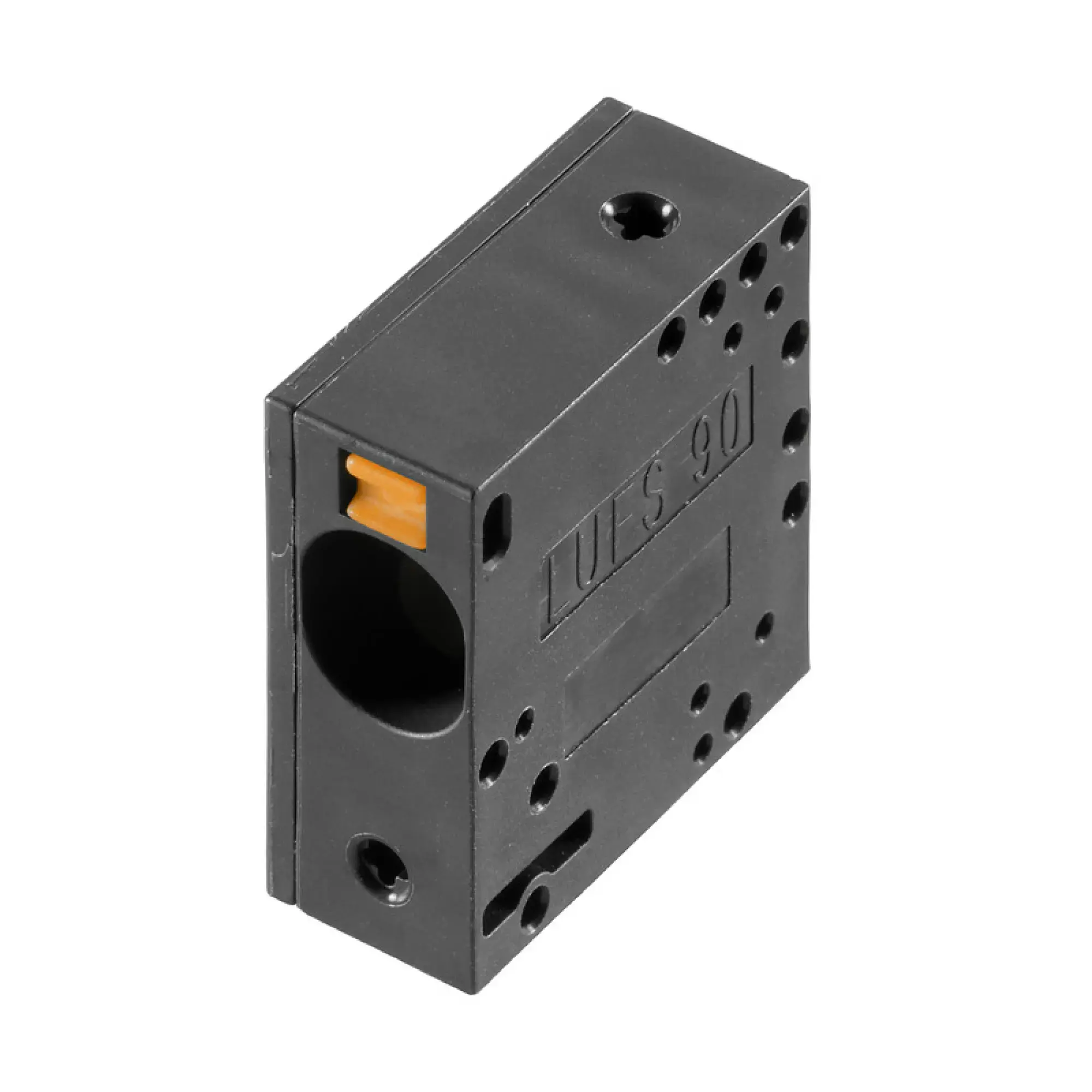 Weidmüller 2500560000 PCB terminal, 1000 V, 76 A, Pitch in mm: 10.00, 16 mm², Number of poles: 1, PUSH IN without actuator, THT solder connection, 90°, Box (img_001)