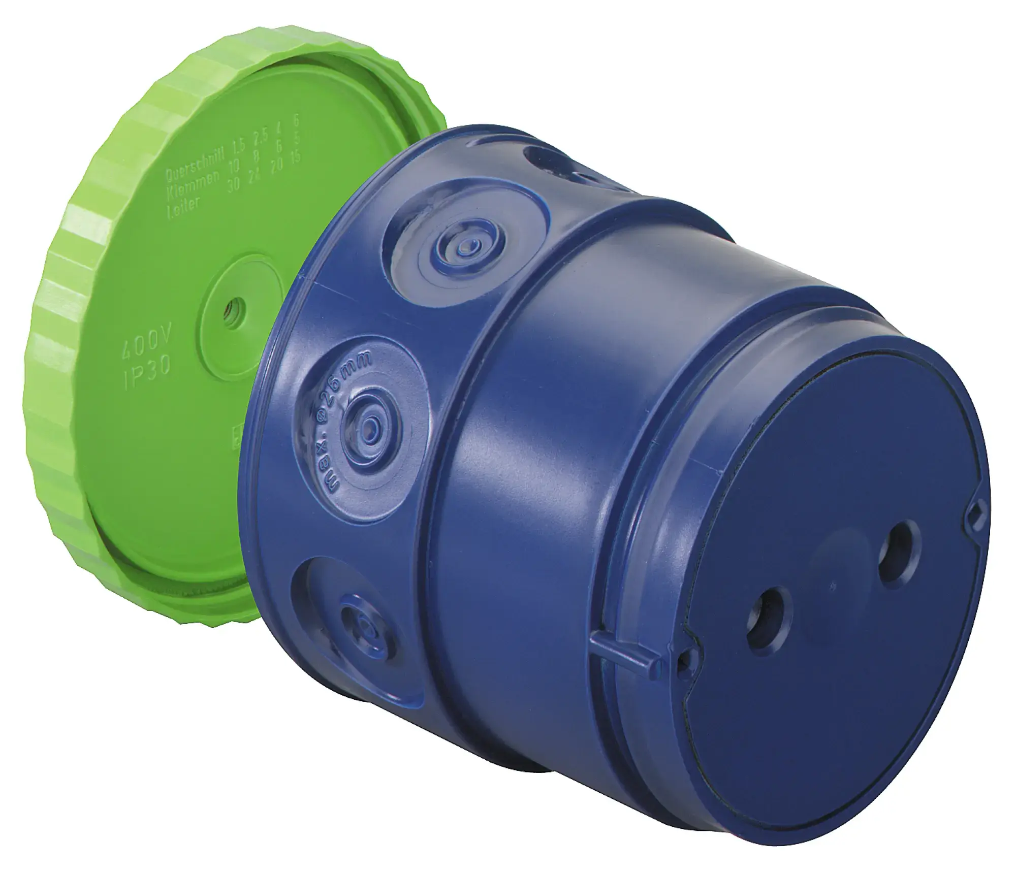 Spelsberg 97378101 Ceiling junction box, other, Type of protection IP30, Suitable for concrete construction, Rated insulation voltage 400V AC, Halogen free (img_001)