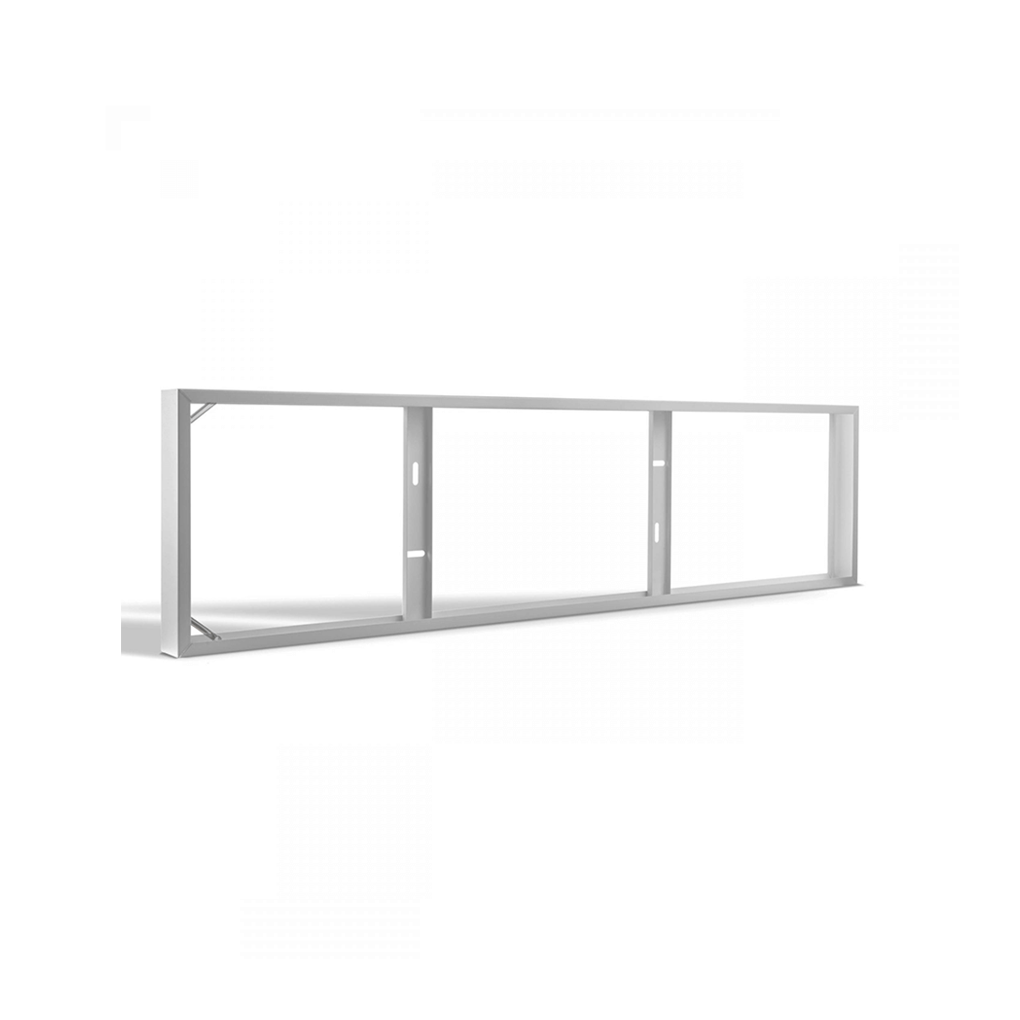 WSU Lights Mounting frame slide-in suitable for Backlight Panel white - 1200x300mm