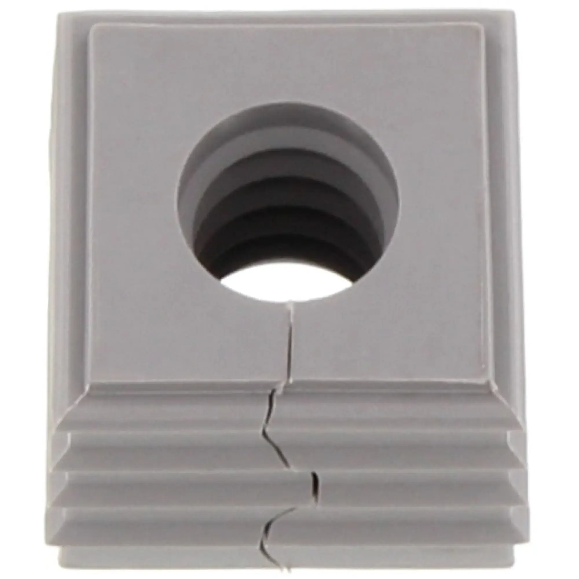 Weidmüller 2584630000 Slotted cable grommet (Cable entries system), 9 mm, 10 mm, -40 °C, 90 °C, TPE, Light Grey (img_001)