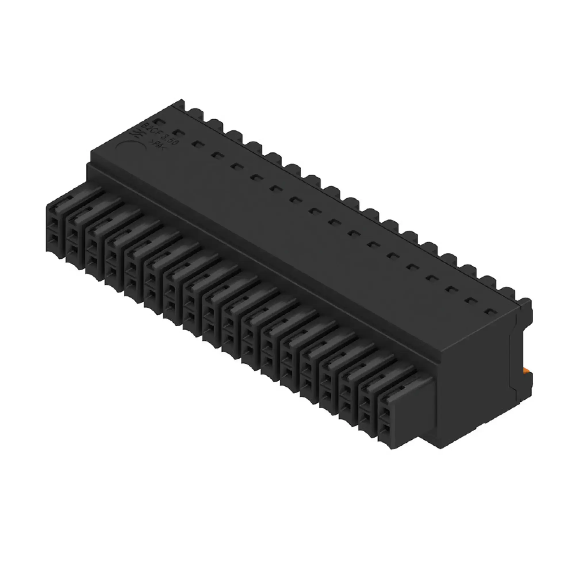 Weidmüller 1277640000 PCB connector (wire connection), 160 V, 13.4 A, Pitch in mm: 3.50, 1.5 mm², Number of poles: 36, PUSH IN with actuator, Box (img_001)