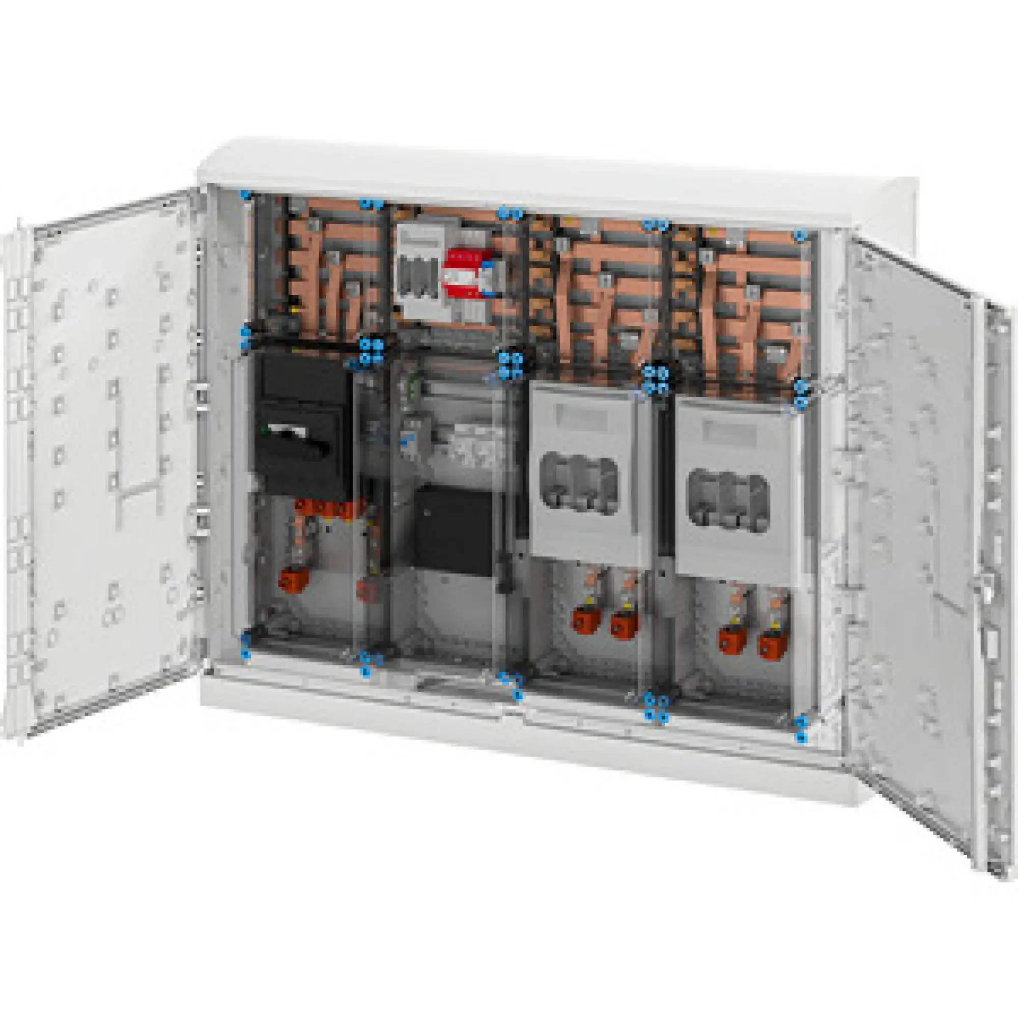 Hensel 65000248 Ladeverteiler für bis zu 2 Ladepunkte à 200 kW Mi EV 200kW 2011 (img_002) Hensel 65000248 Ladeverteiler für bis zu 2 Ladepunkte à 200 kW Mi EV 200kW 2011 (img_002)