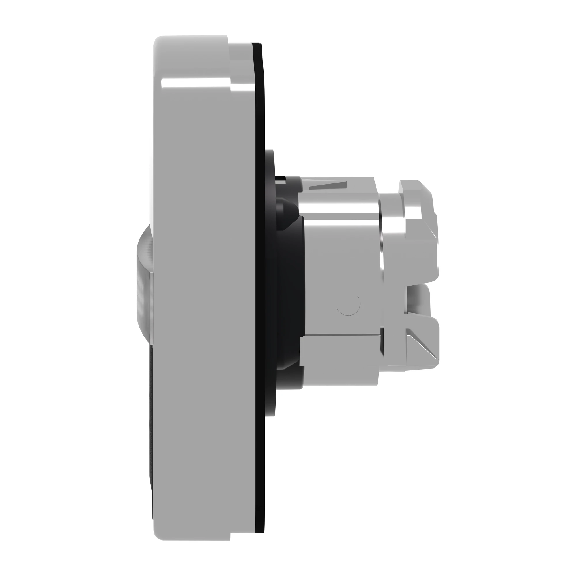 Schneider Electric ZB4BW7A1724 Double Push Button, Front Element, Harmony XB4, Metal, 22mm, Black, White, labeled arrow up/down, illuminated (img_005) Schneider Electric ZB4BW7A1724 Double Push Button, Front Element, Harmony XB4, Metal, 22mm, Black, White, labeled arrow up/down, illuminated (img_005)