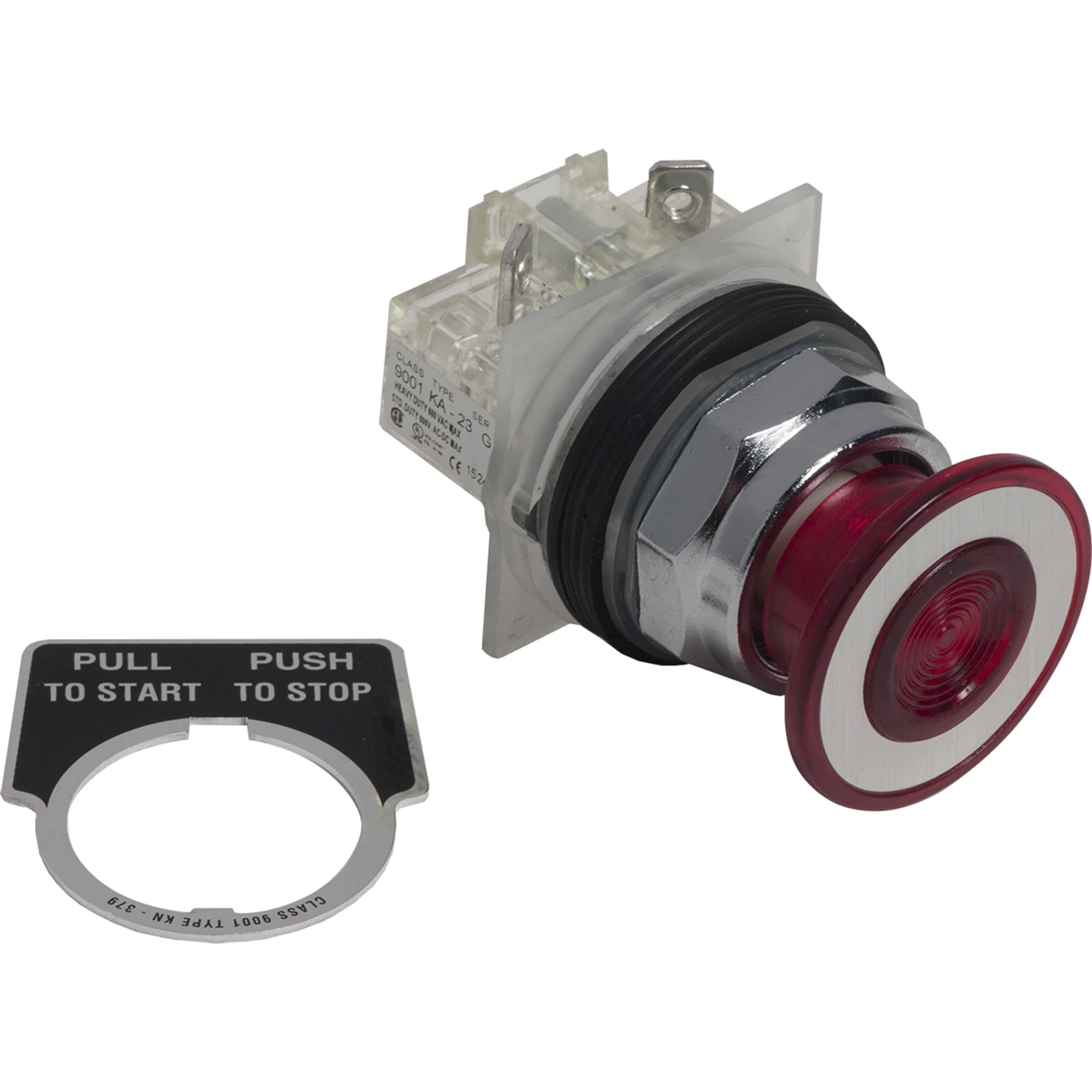 Schneider Electric 9001KR9RH6S10 Push Button, Red, w/o Indicator Type K, Ø30, Momentary, Latching -1NC (img_001) Schneider Electric 9001KR9RH6S10 Push Button, Red, w/o Indicator Type K, Ø30, Momentary, Latching -1NC (img_001)