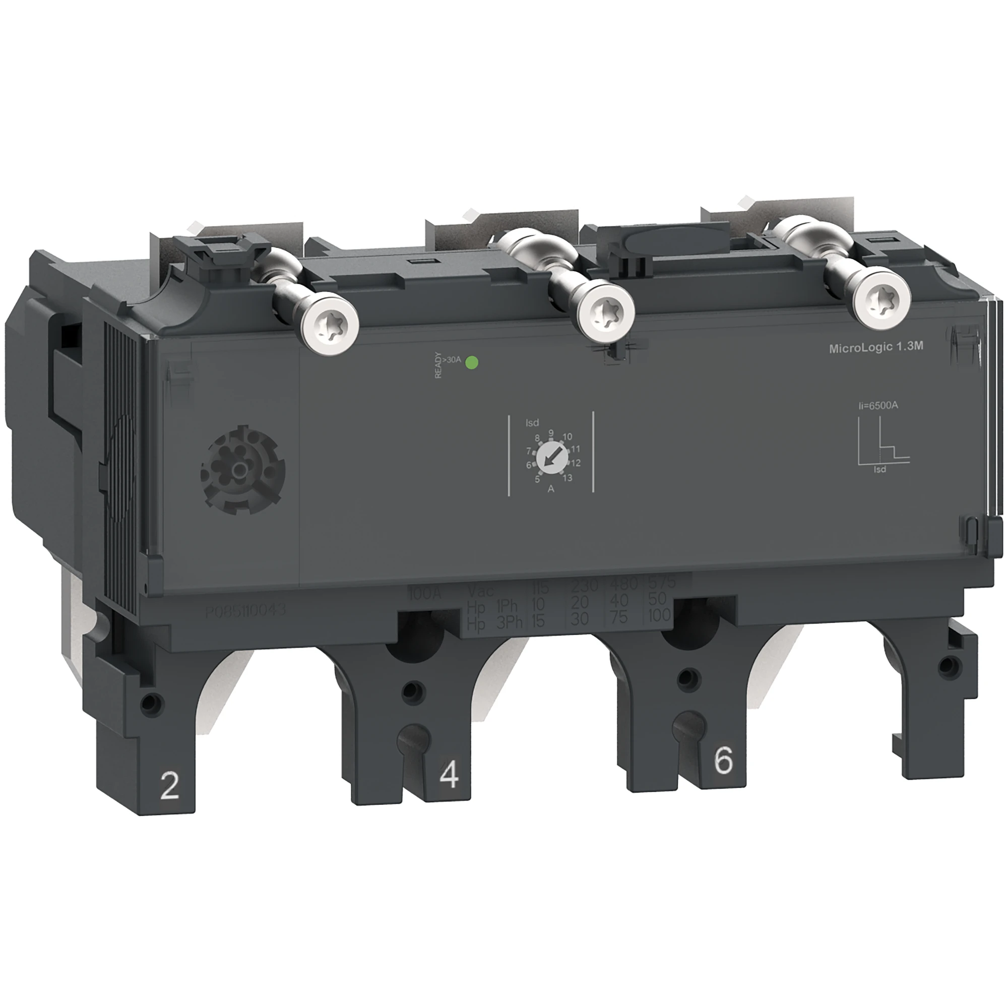 Schneider Electric C6331M500 Electronic Trip Unit MicroLogic 1.3 M Motor Protection 500A 3P3D for Compact NSX630 Circuit Breaker (img_001)