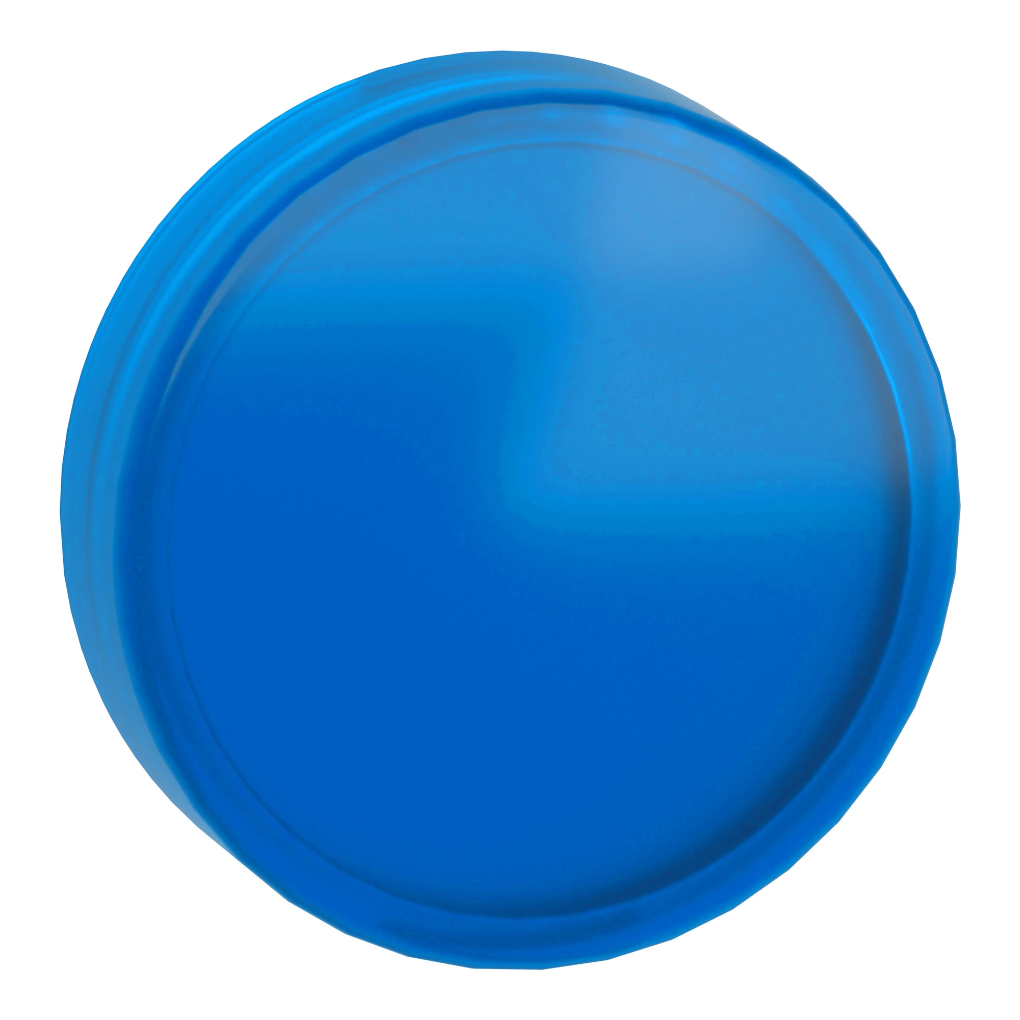 Schneider Electric ZBV0163 Cap, pilot light, Harmony XB5 and XB4, blue, 22mm, for universal LED, smooth, unlabelled (img_001)