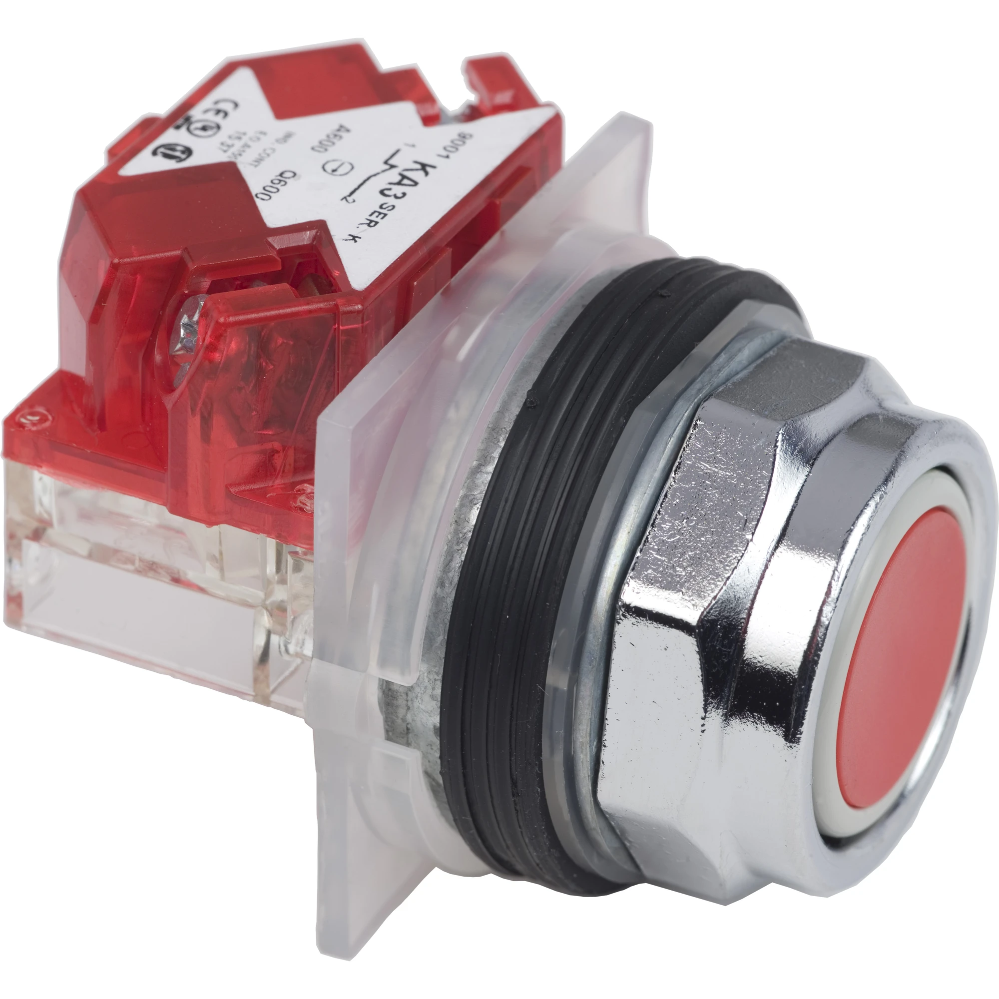 Schneider Electric 9001KR1RH6 Push-button, red Ø 30, without latching, 1NC (img_001) Schneider Electric 9001KR1RH6 Push-button, red Ø 30, without latching, 1NC (img_001)
