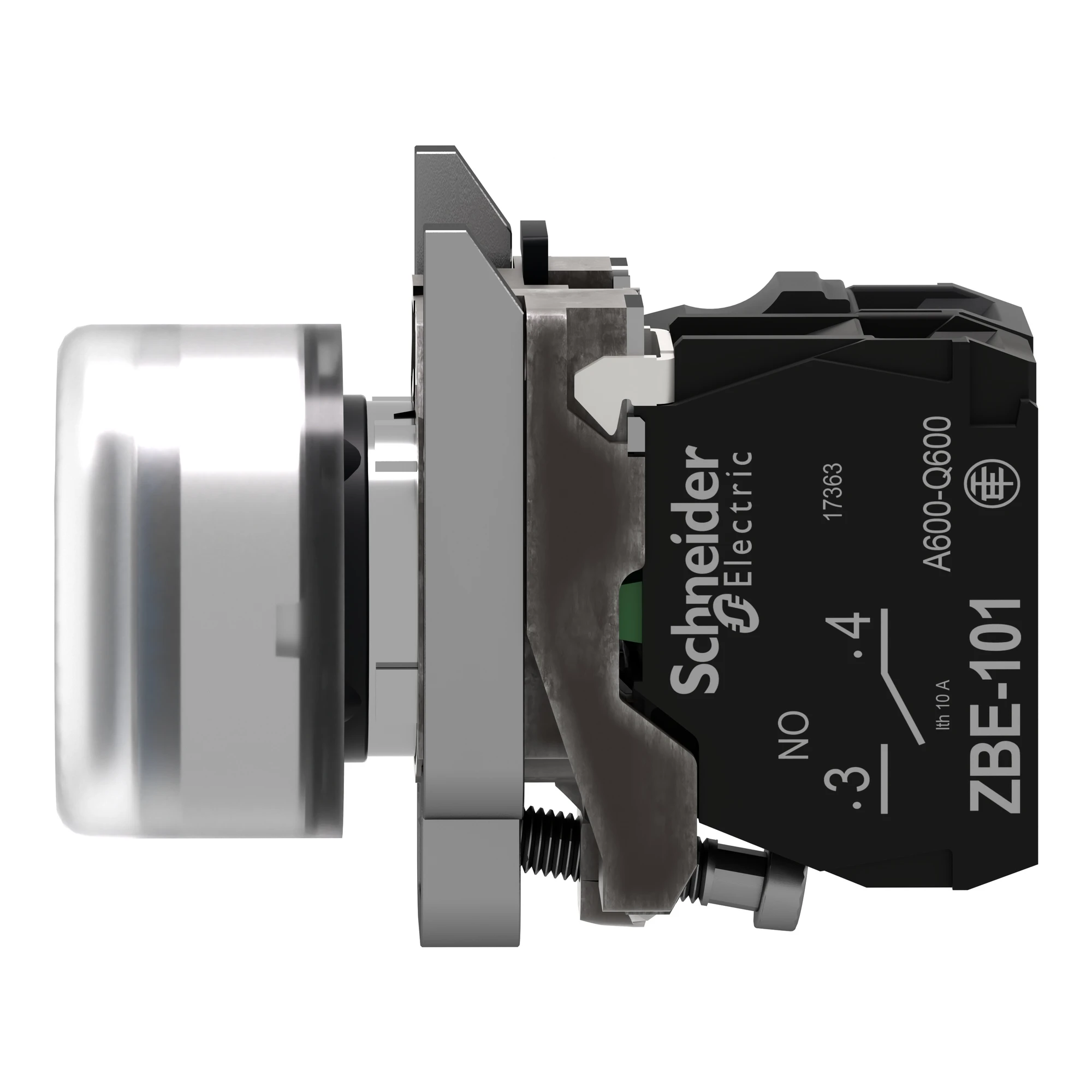 Schneider Electric XB4BP683B5EX Illuminated pushbutton, Harmony XB4, metal, 22mm, blue, unlabelled, momentary, with protective cover, 1S, 24-120V ACDC, ATEX (img_004) Schneider Electric XB4BP683B5EX Illuminated pushbutton, Harmony XB4, metal, 22mm, blue, unlabelled, momentary, with protective cover, 1S, 24-120V ACDC, ATEX (img_004)