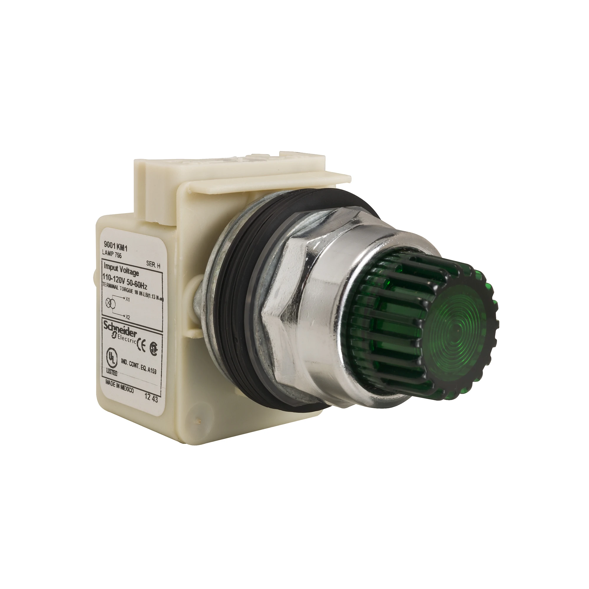Schneider Electric 9001K2L1G ACTUATOR PUSH BUTTON 30 MM TYPE K+OPTIONS (img_001)