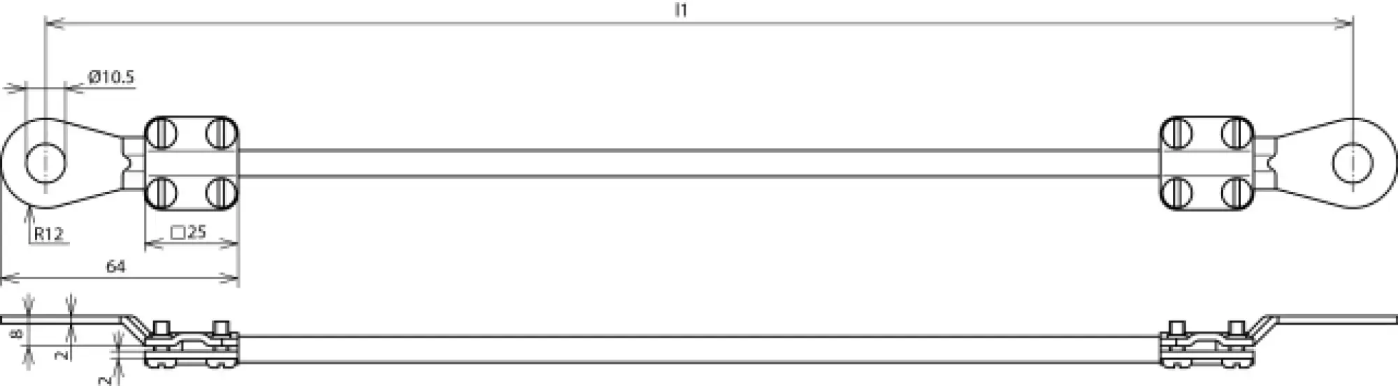 Dehn 416903 Erdungsleitung 16mm²/L 0,35m schw. m.2 Kabelschuhe (D) geschl. M10 (img_004) Dehn 416903 Erdungsleitung 16mm²/L 0,35m schw. m.2 Kabelschuhe (D) geschl. M10 (img_004)