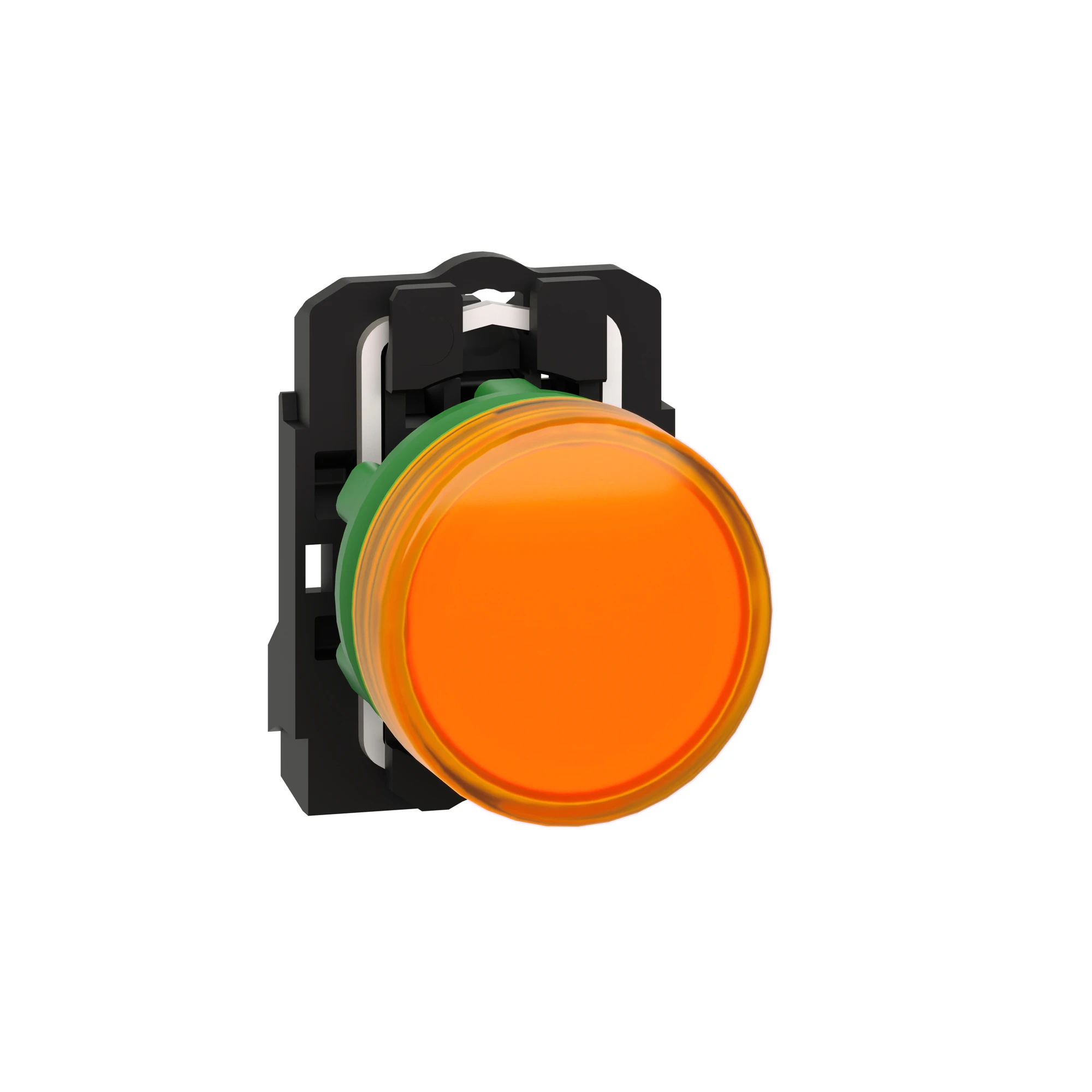 Schneider Electric XB5AVG5 Pilot light, Harmony XB5, plastic, orange, 22mm, universal LED, smooth dome, 110-120V AC (img_001) Schneider Electric XB5AVG5 Pilot light, Harmony XB5, plastic, orange, 22mm, universal LED, smooth dome, 110-120V AC (img_001)