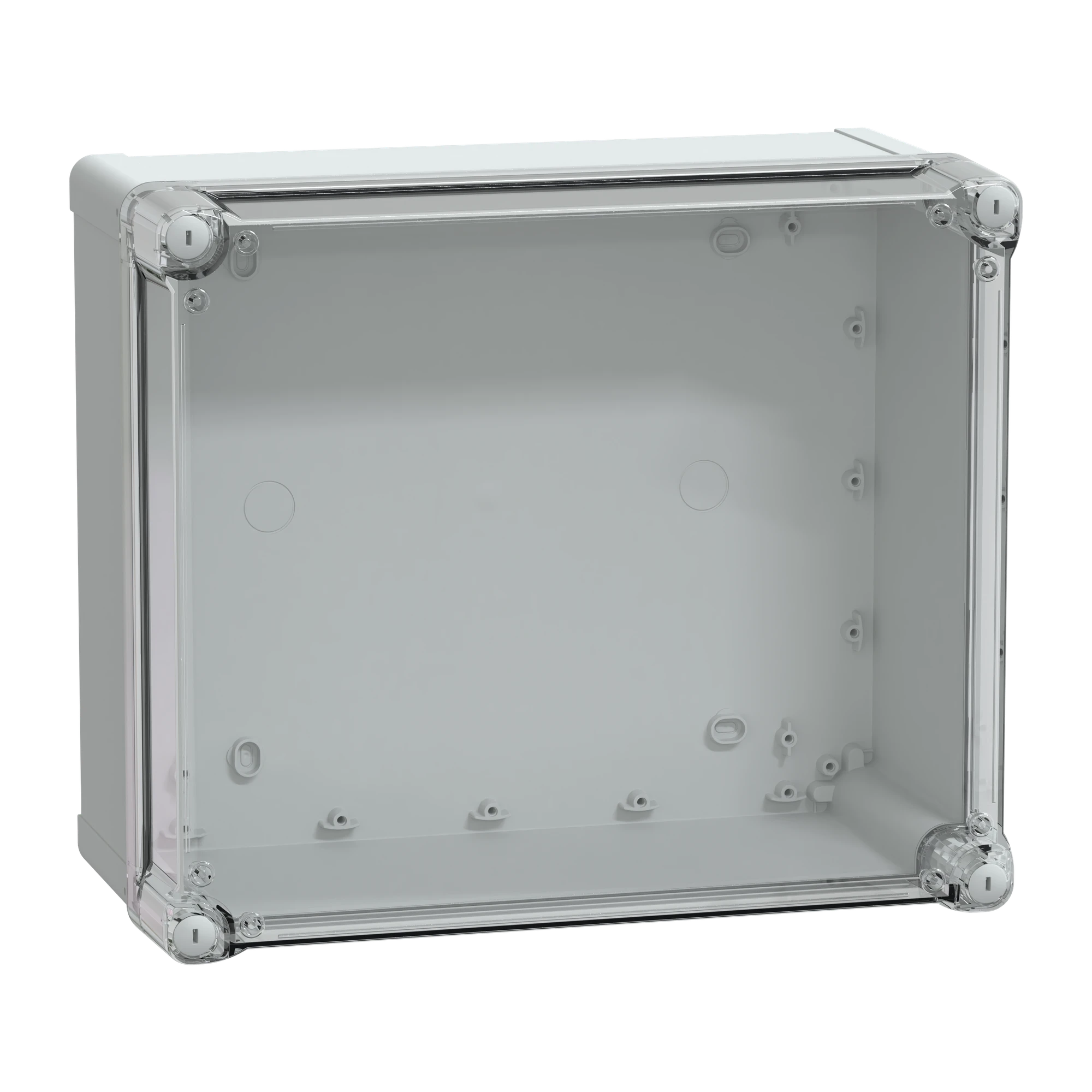 Schneider Electric NSYTBS342916HT Enc. ABS IP66 IK07 RAL7035 Inner.H325W275D160Out.H341W291D168 transp. Cover H60 (img_001) Schneider Electric NSYTBS342916HT Enc. ABS IP66 IK07 RAL7035 Inner.H325W275D160Out.H341W291D168 transp. Cover H60 (img_001)