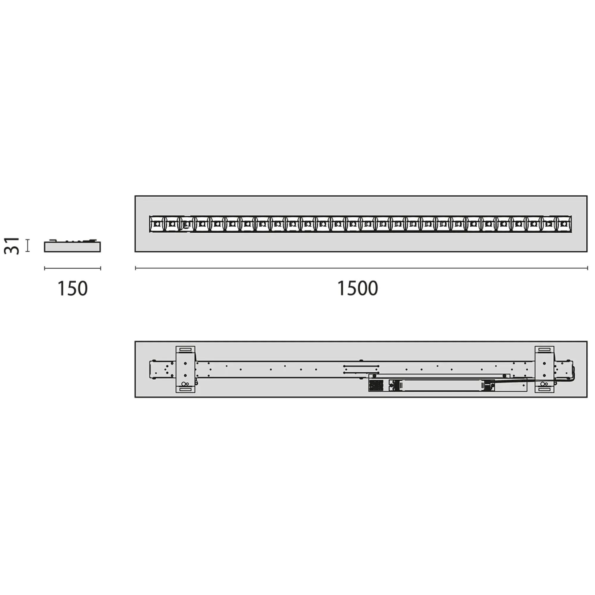 Performance iN Lighting 3122047 LED-Anbauleuchte 4000K 32W DALI Spiegelraster 3122047 (img_003) Performance iN Lighting 3122047 LED-Anbauleuchte 4000K 32W DALI Spiegelraster 3122047 (img_003)