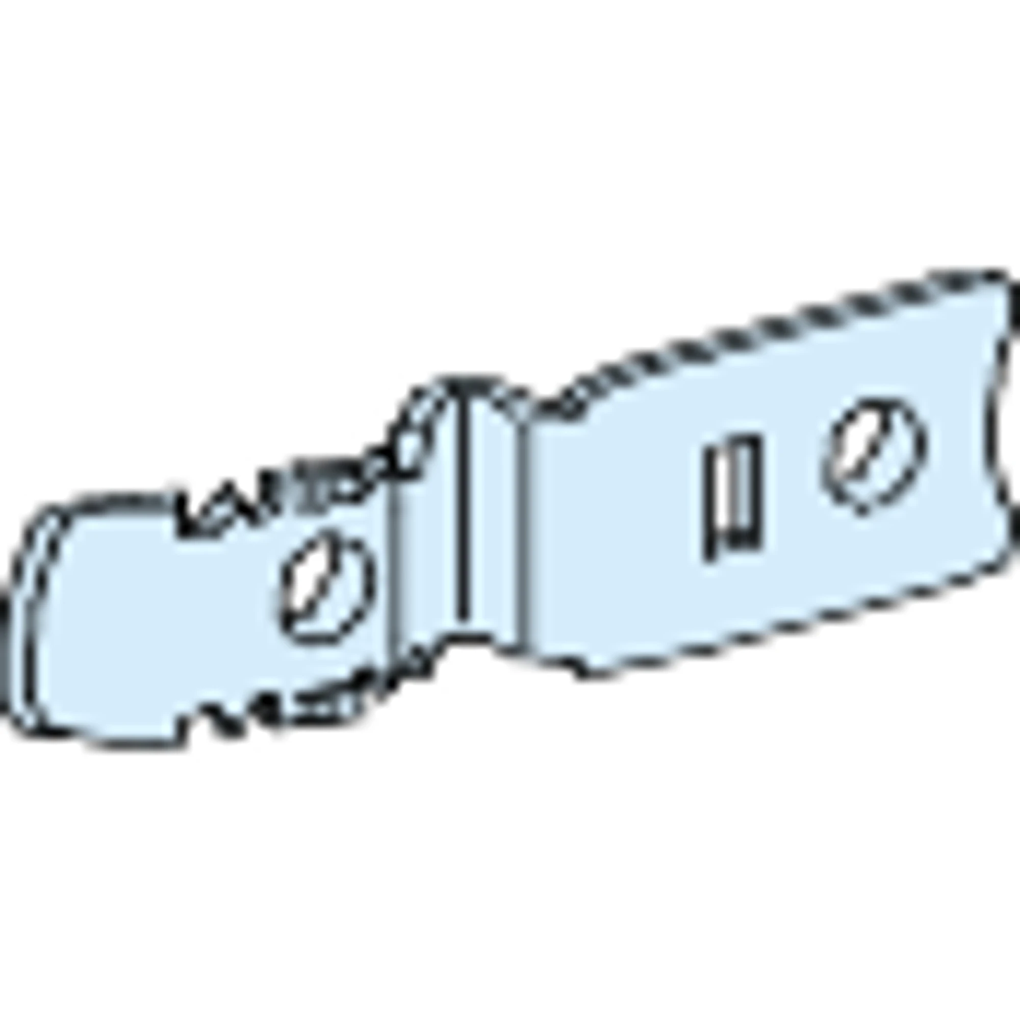 Schneider Electric LVS03582 PrismaSeT-P, Inserts, universal System-P,(6 pieces) (img_001)