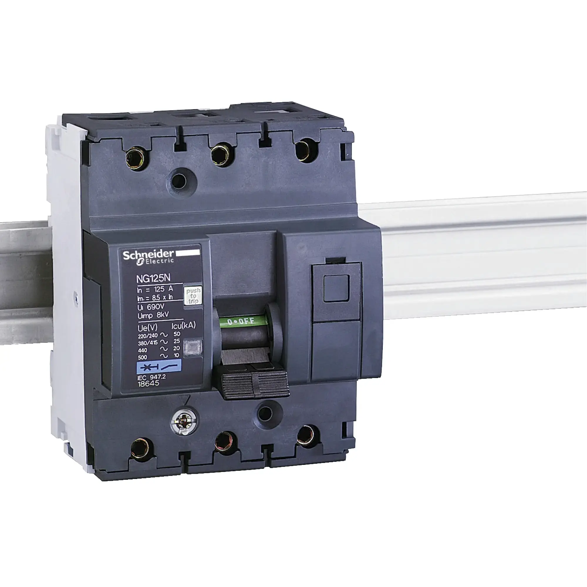 Schneider Electric 18639 Circuit Breaker NG125N, 3P, 63A, C-Characteristic (img_002)