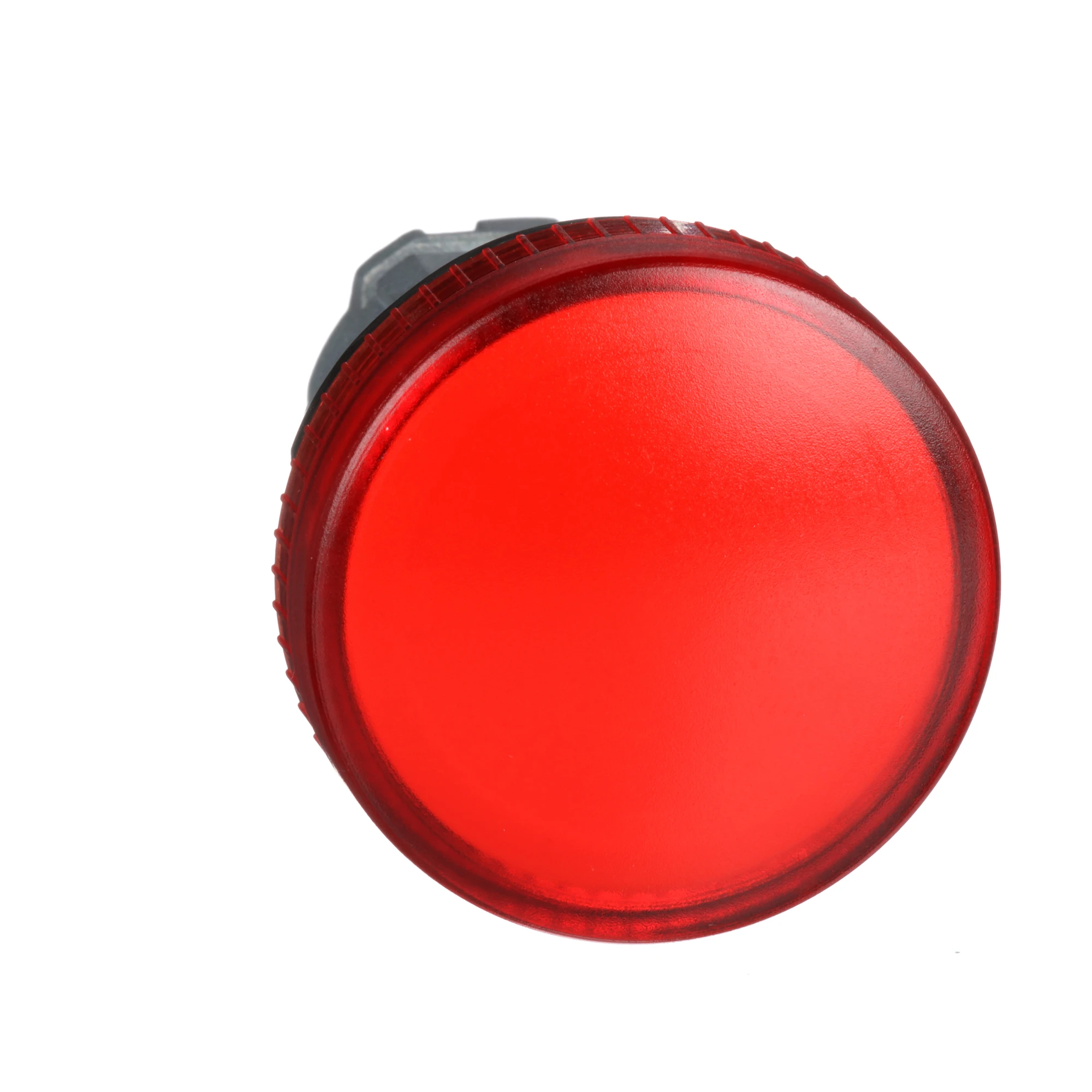 Schneider Electric ZB4BV04 Pilot light, front element, Harmony XB4, metal, 22mm, red, for incandescent lamp BA9s, smooth dome (img_001)