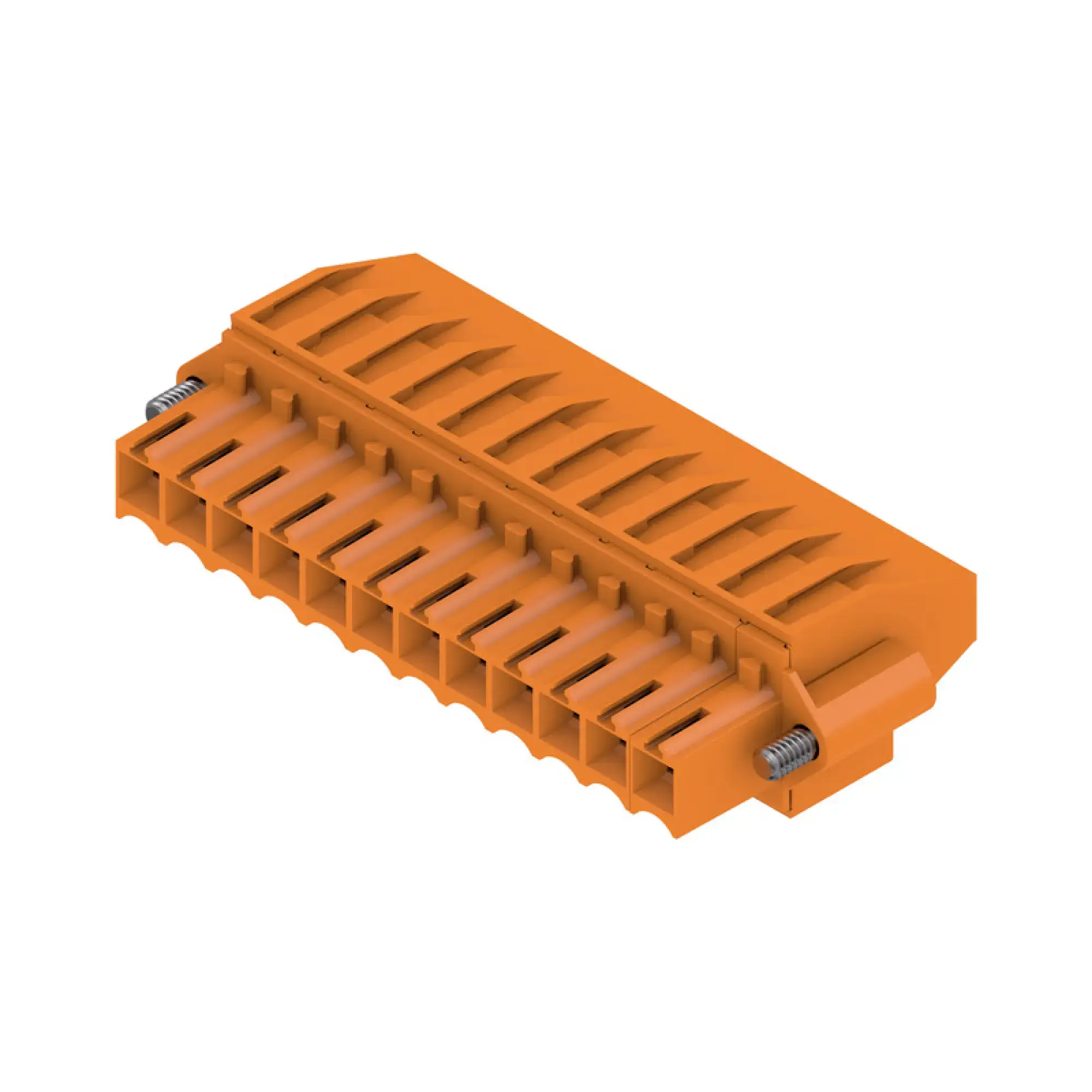 Weidmüller 1640030000 PCB connector (wire connection), 160 V, 12 A, Pitch in mm: 3.50, 1.5 mm², Number of poles: 12, Clamping yoke connection, Box (img_001)