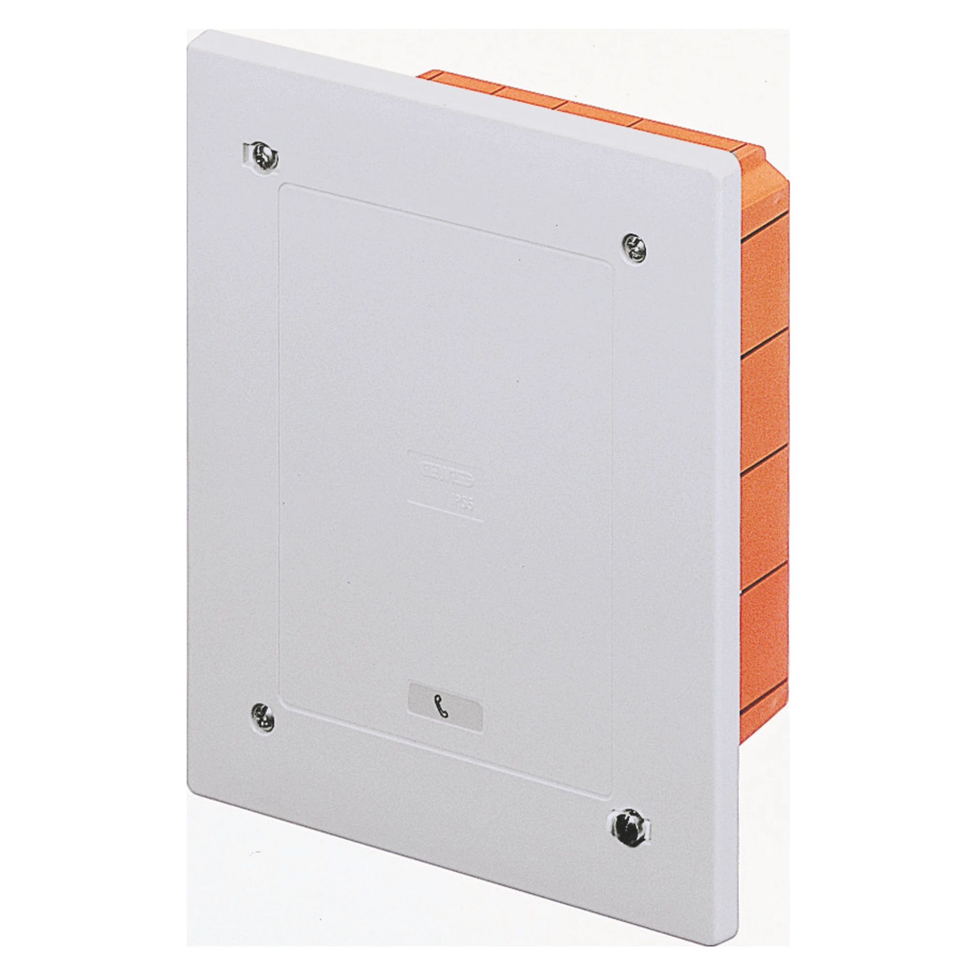 GEWISS GW48671 MODULAR JUNCTION AND CONNECTION BOX - FLUSH-MOUNTING - WATERTIGHT - DIMENSIONS 138X169X70 - SHOCKPROOF LID - IP55 - GREY RAL7035 (img_001)
