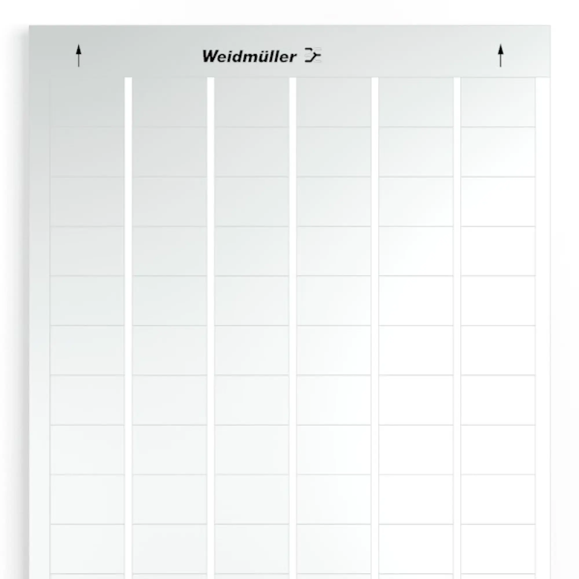 Weidmüller 1724160001 Device marking, Width: 30 mm, Polyester, PVC-free, silver, Operating temperature range: -40...150 °C (img_001) Weidmüller 1724160001 Device marking, Width: 30 mm, Polyester, PVC-free, silver, Operating temperature range: -40...150 °C (img_001)