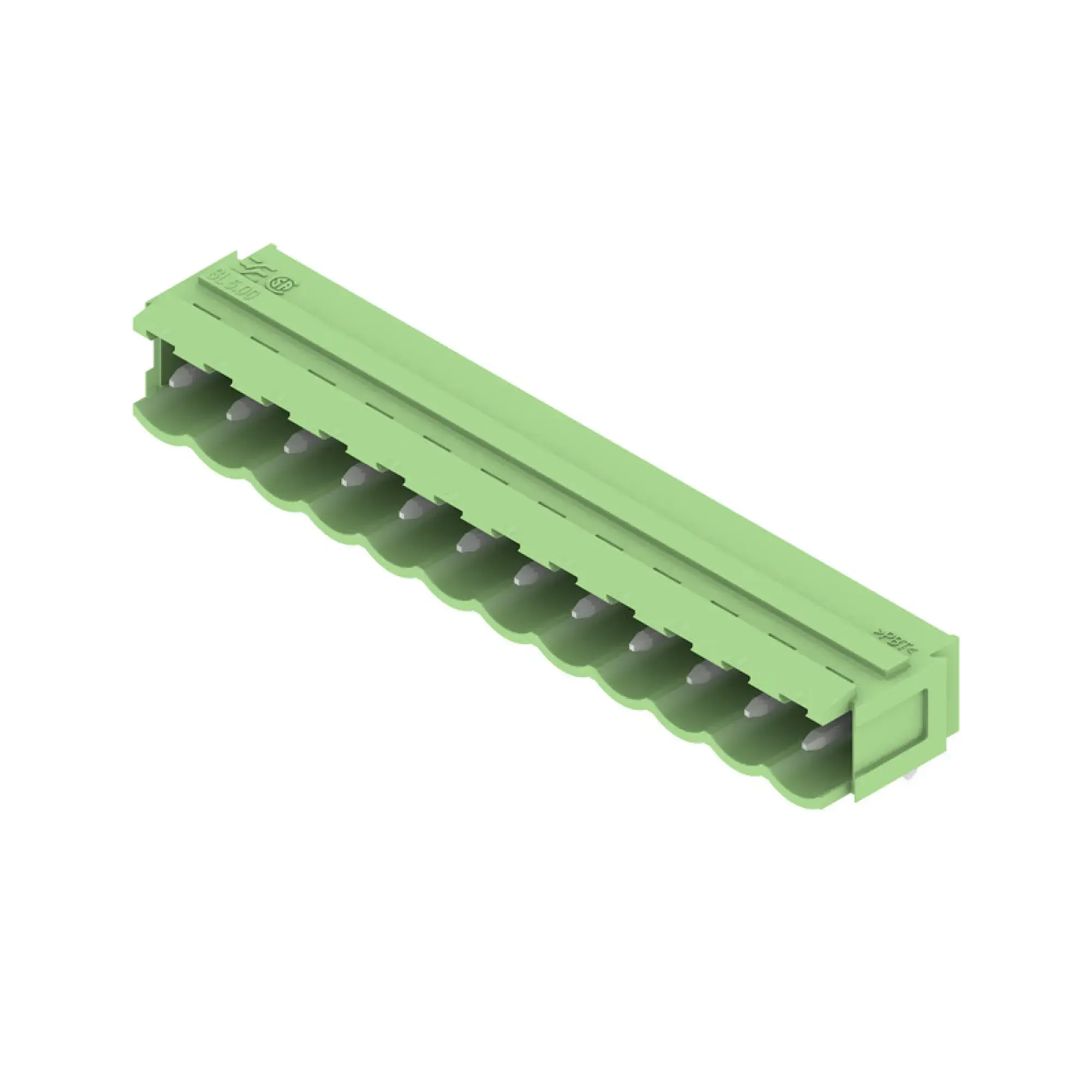 Weidmüller 1167180000 PCB connector (board connection), 320 V, 18 A, Pitch in mm: 5.00, Number of poles: 12, THT solder connection, Box (img_001)