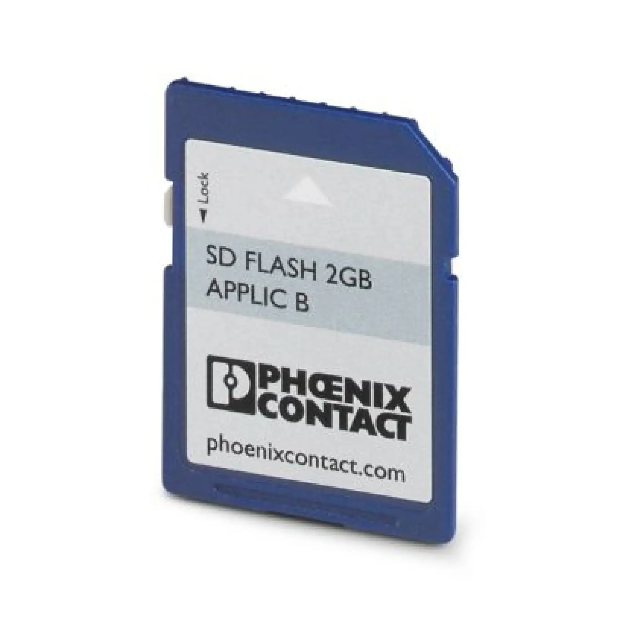 Phoenix Contact 2402855 Program/configuration memory SD FLASH 2GB APPLIC B (img_001) Phoenix Contact 2402855 Program/configuration memory SD FLASH 2GB APPLIC B (img_001)