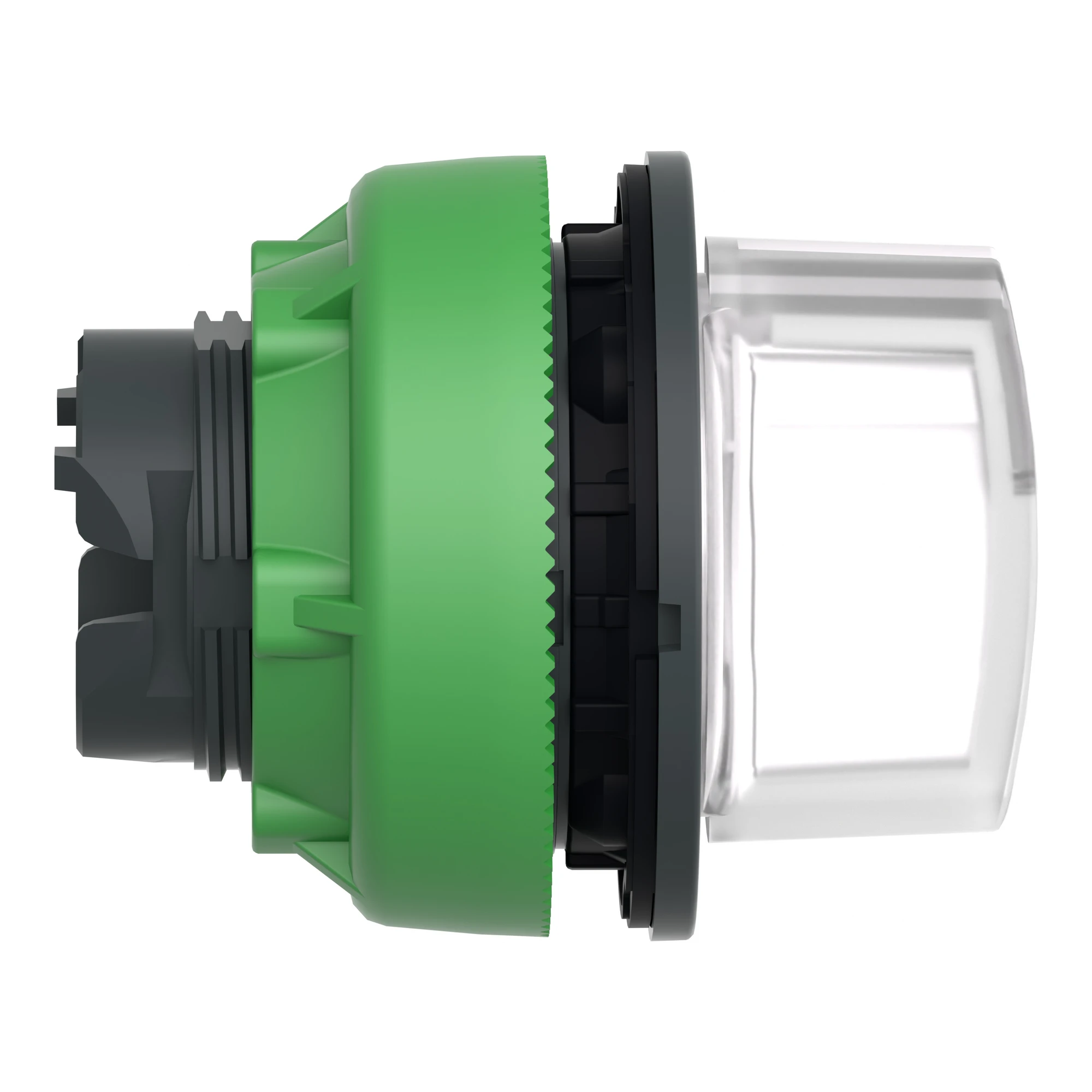 Schneider Electric ZB5FK1713 Illuminated Selector Switch, Front Element, Harmony XB5F, Plastic, 30mm, White, for Universal LED, 3 Positions, Momentary Left (img_004)