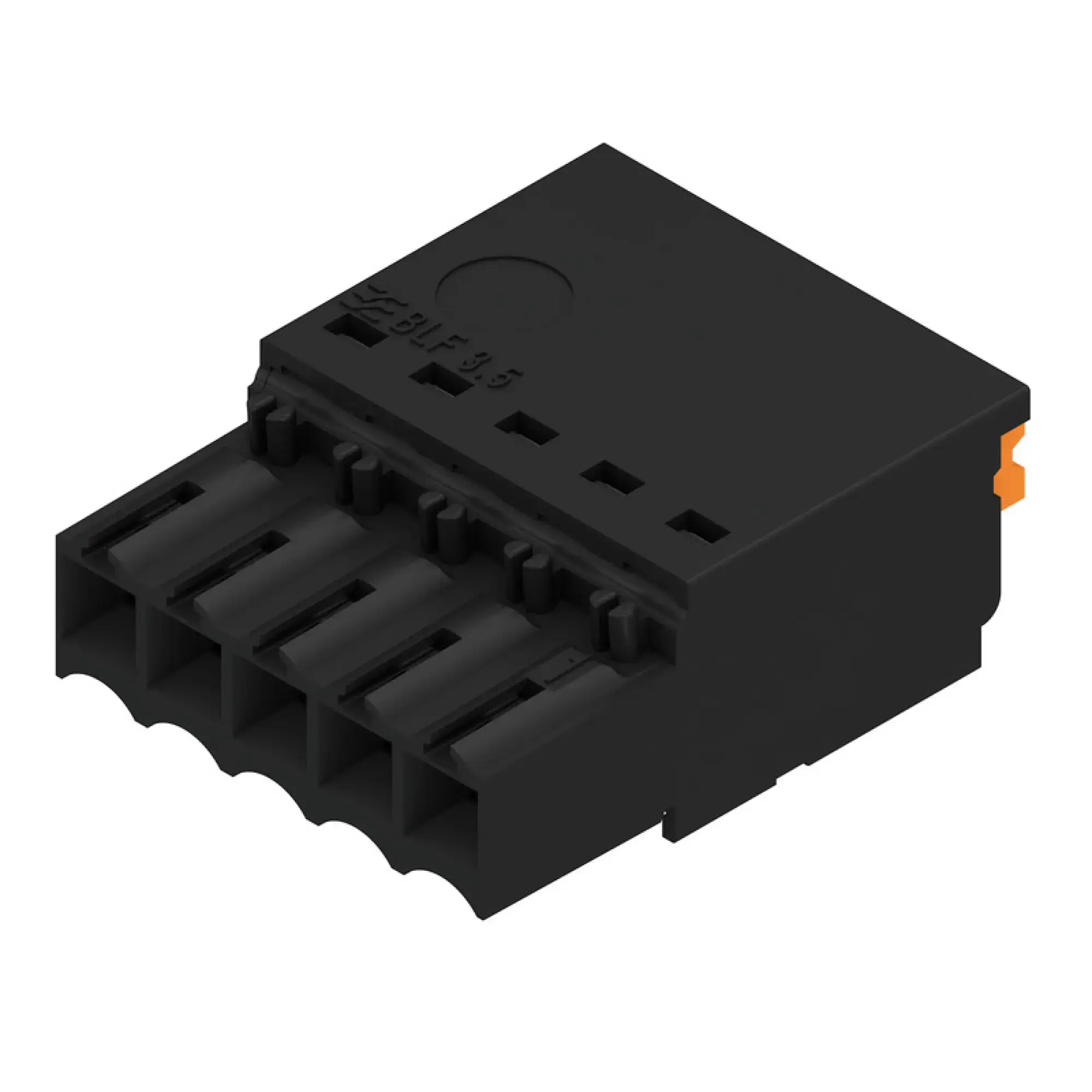 Weidmüller 2459310000 PCB connector (wire connection), 160 V, 17.5 A, Pitch in mm: 3.50, 1.5 mm², Number of poles: 5, PUSH IN with actuator, Box (img_001) Weidmüller 2459310000 PCB connector (wire connection), 160 V, 17.5 A, Pitch in mm: 3.50, 1.5 mm², Number of poles: 5, PUSH IN with actuator, Box (img_001)