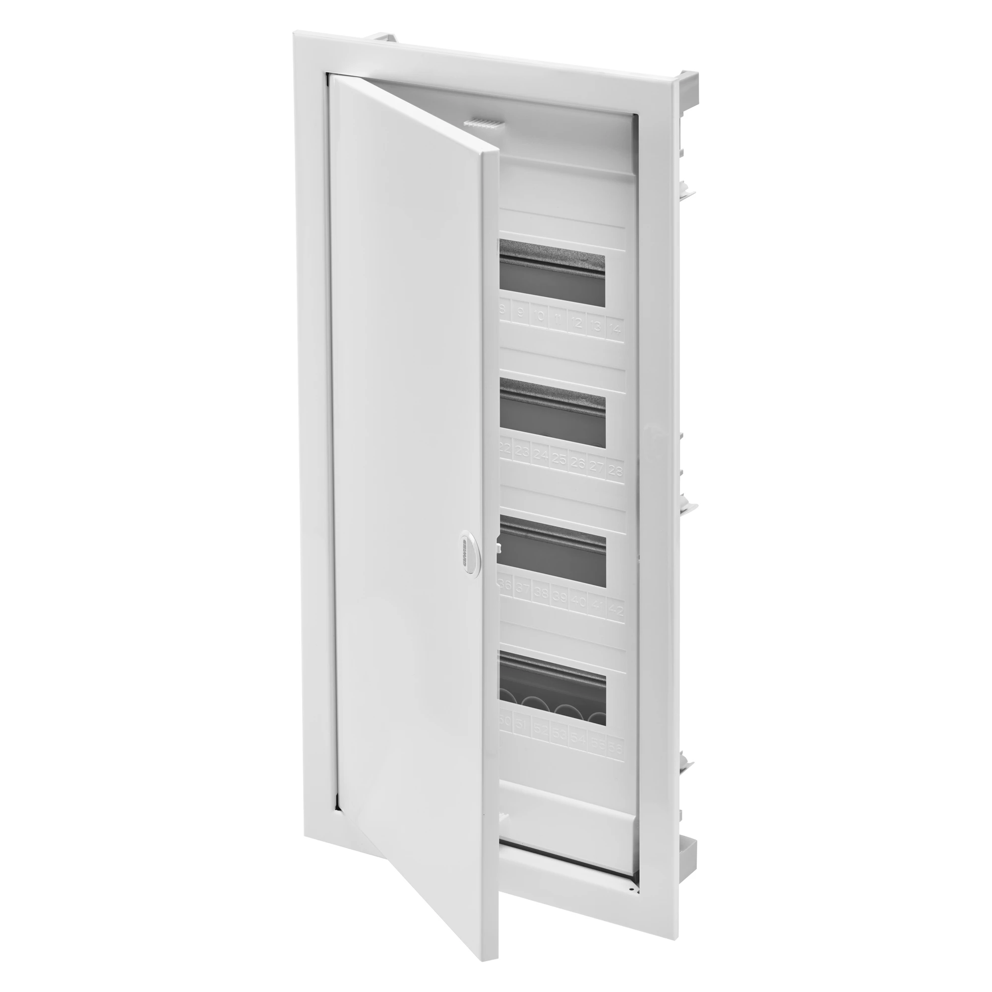 GEWISS GW40154N ENCLOSURE FOR BRICKWORK WALLS 48 MODULES - WITH BLANK DOOR AND METAL FRAME - IP40 (img_001)