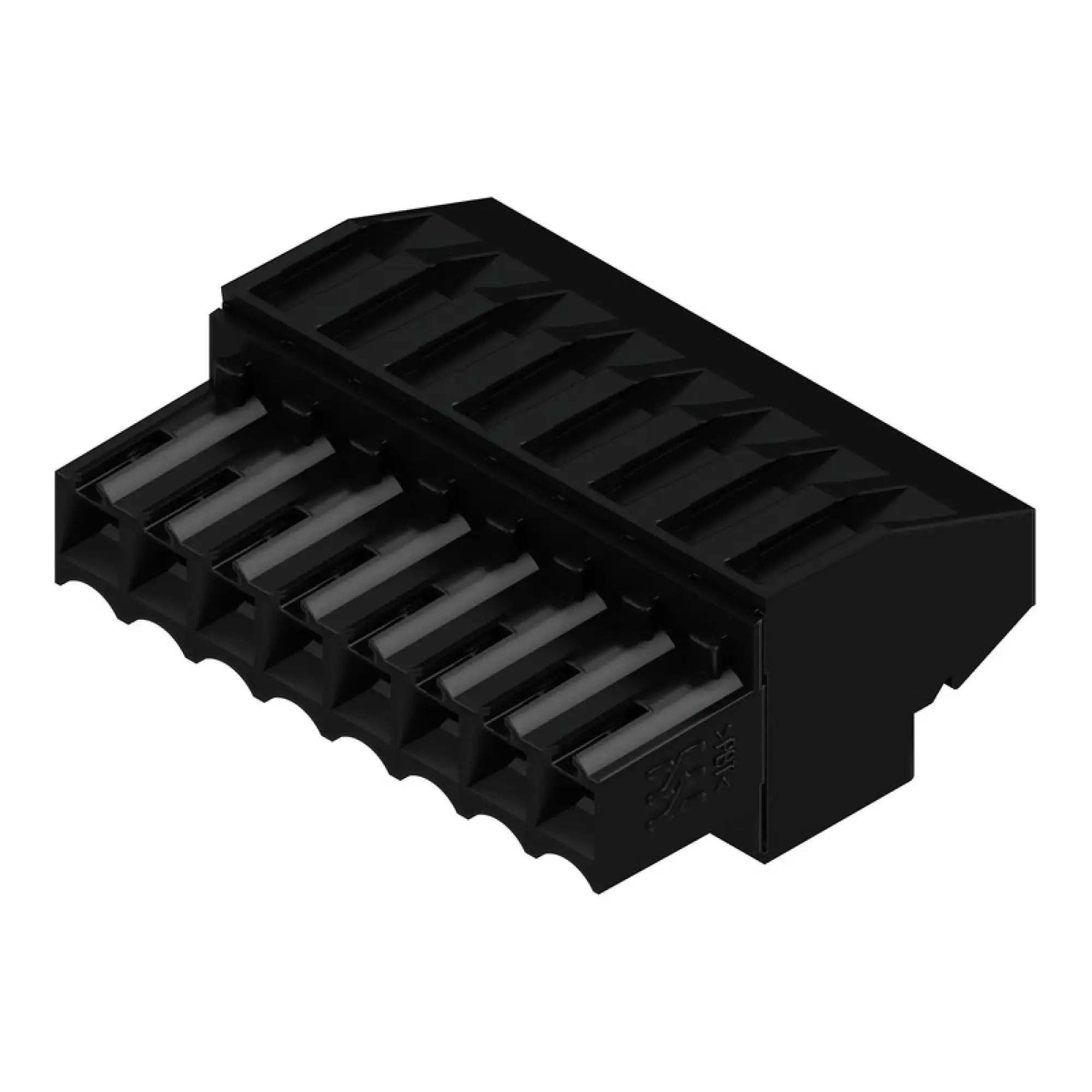 Weidmüller 1639760000 PCB connector (wire connection), 160 V, 12 A, Pitch in mm: 3.50, 1.5 mm², Number of poles: 8, Clamping yoke connection, Box (img_001)